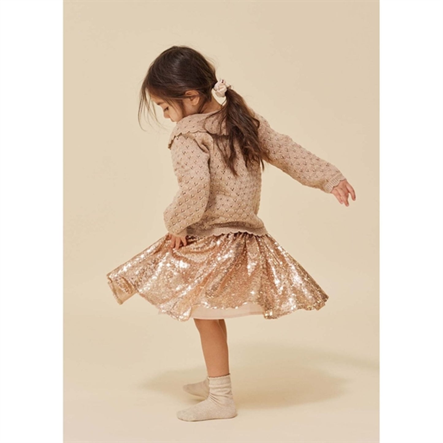 Konges Sløjd Gold Blush Starla Sequin Skirt