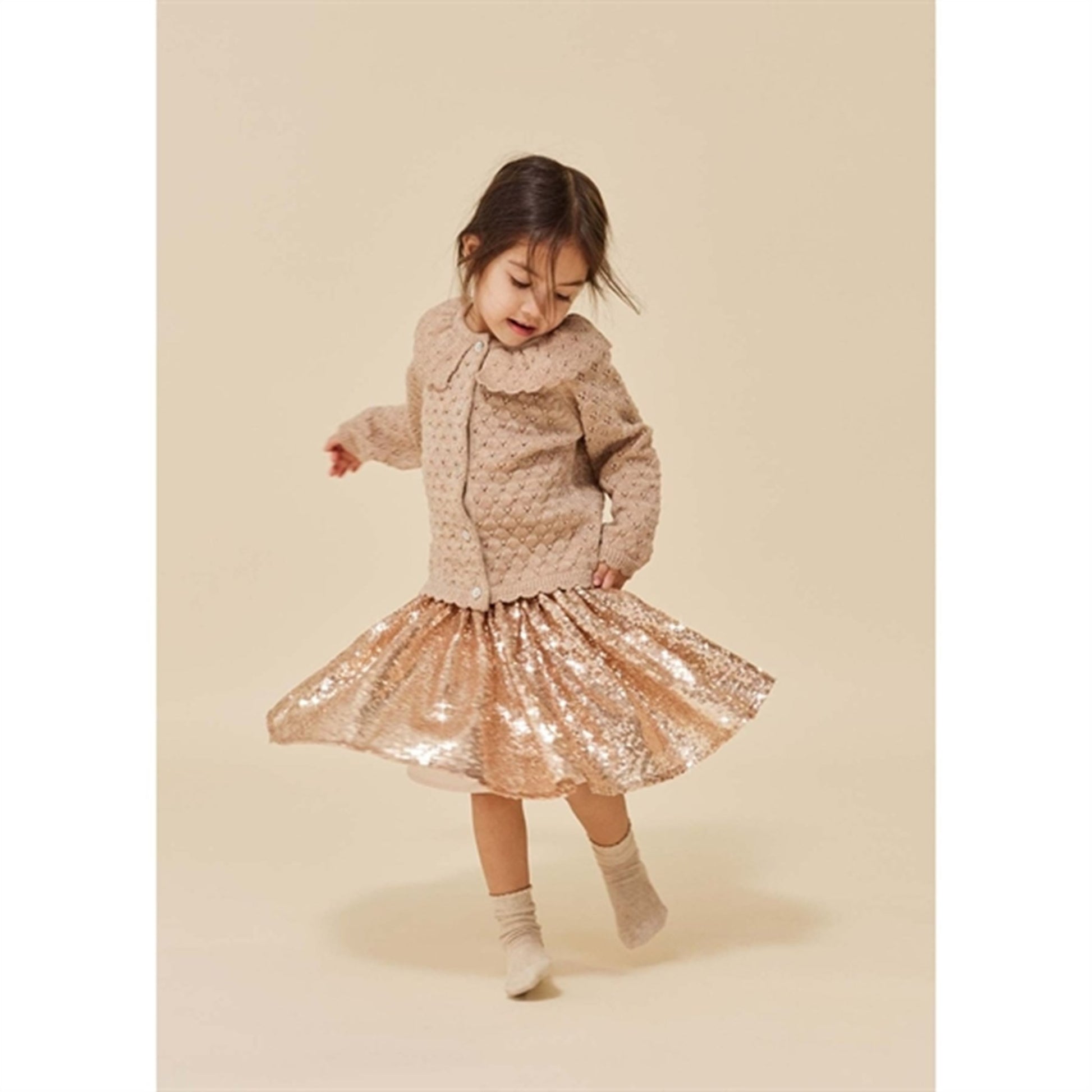 Konges Sløjd Gold Blush Starla Sequin Skirt