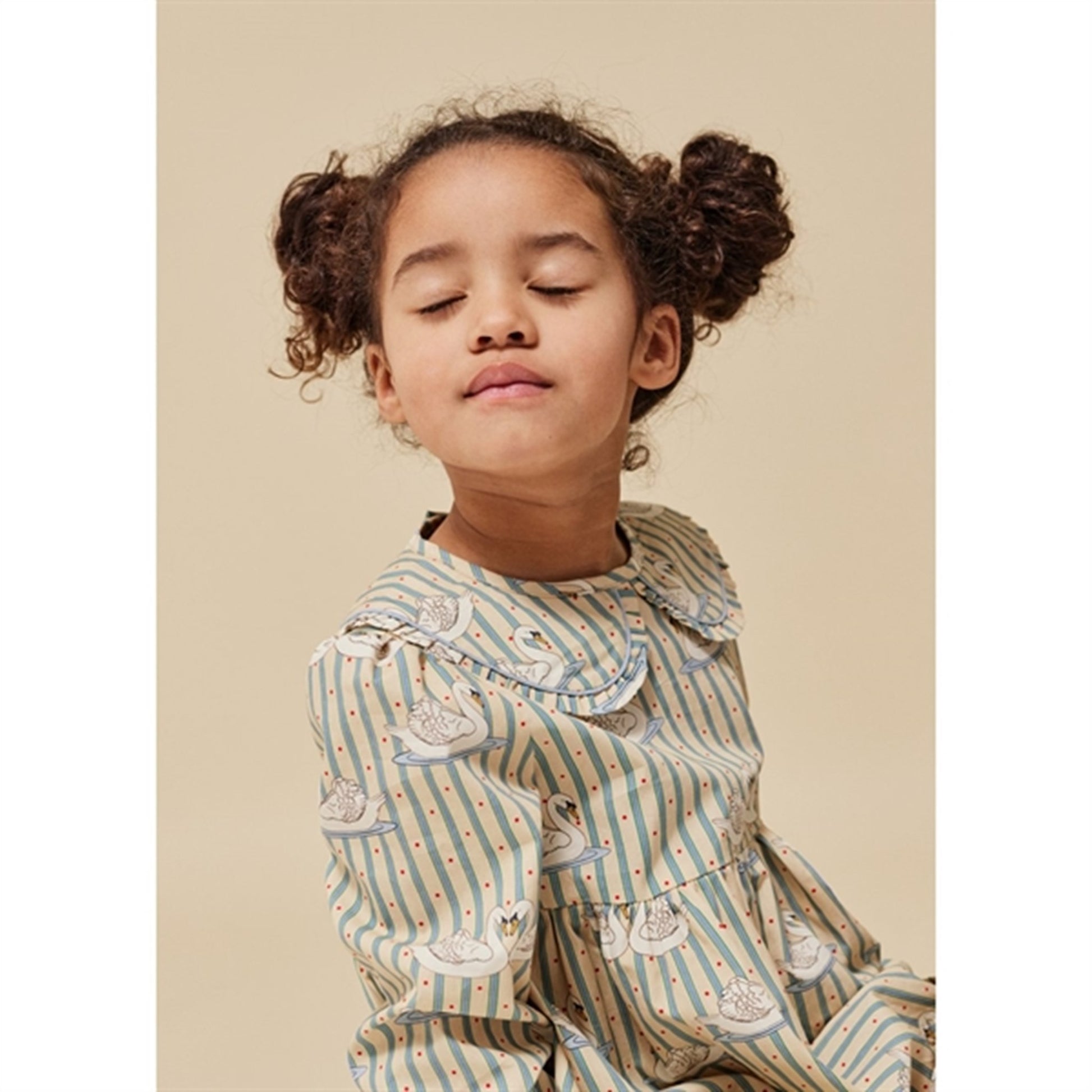 Konges Sløjd Swan Stripe Tuti Dress