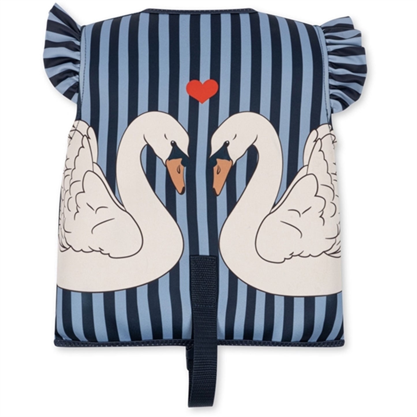 Konges Sløjd Neoprene Frill Float Vest Swan Stripe