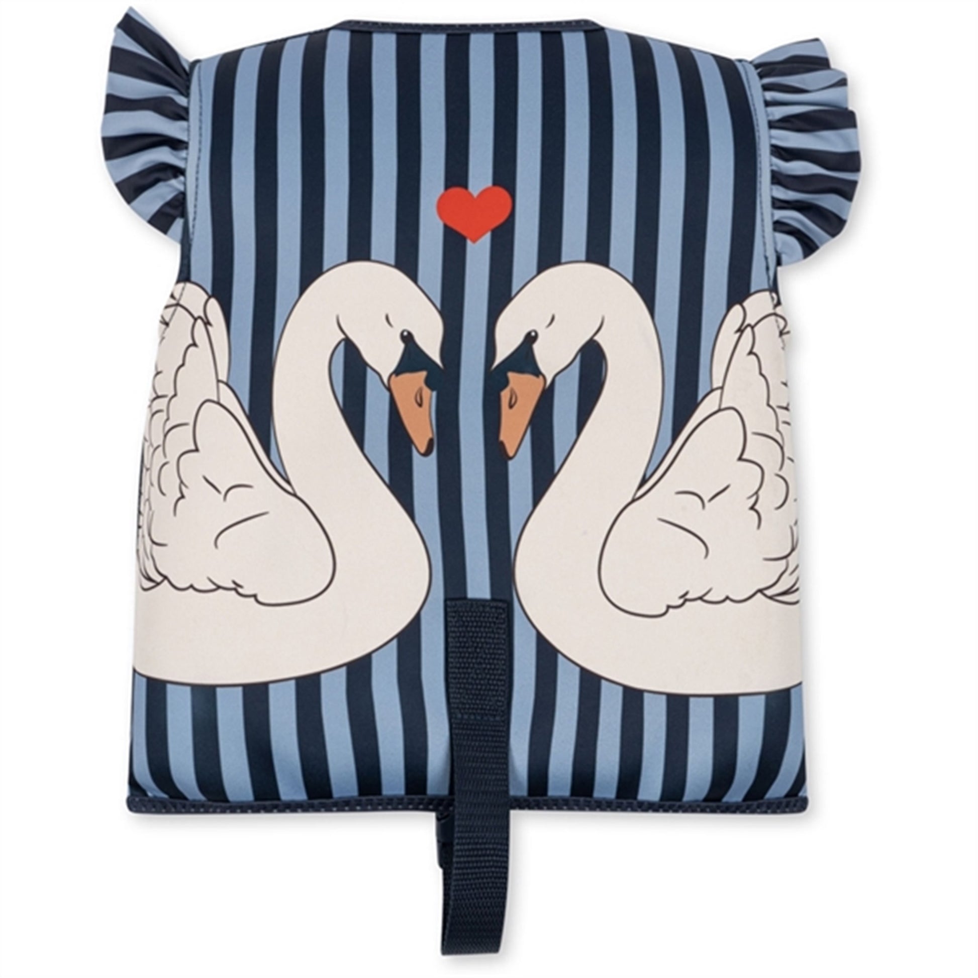 Konges Sløjd Neoprene Frill Float Vest Swan Stripe