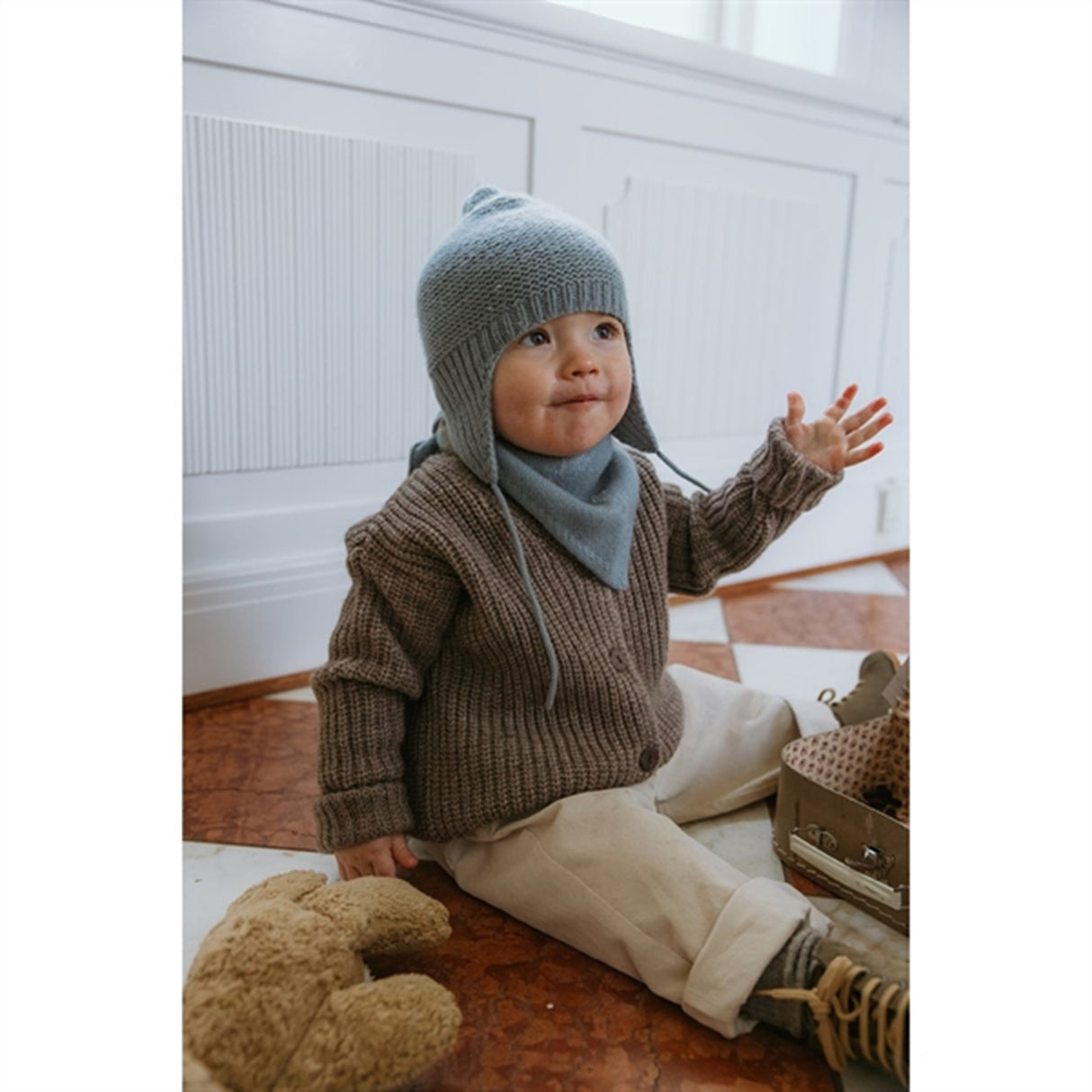 lalaby Dove Cashmere Bobo Hat