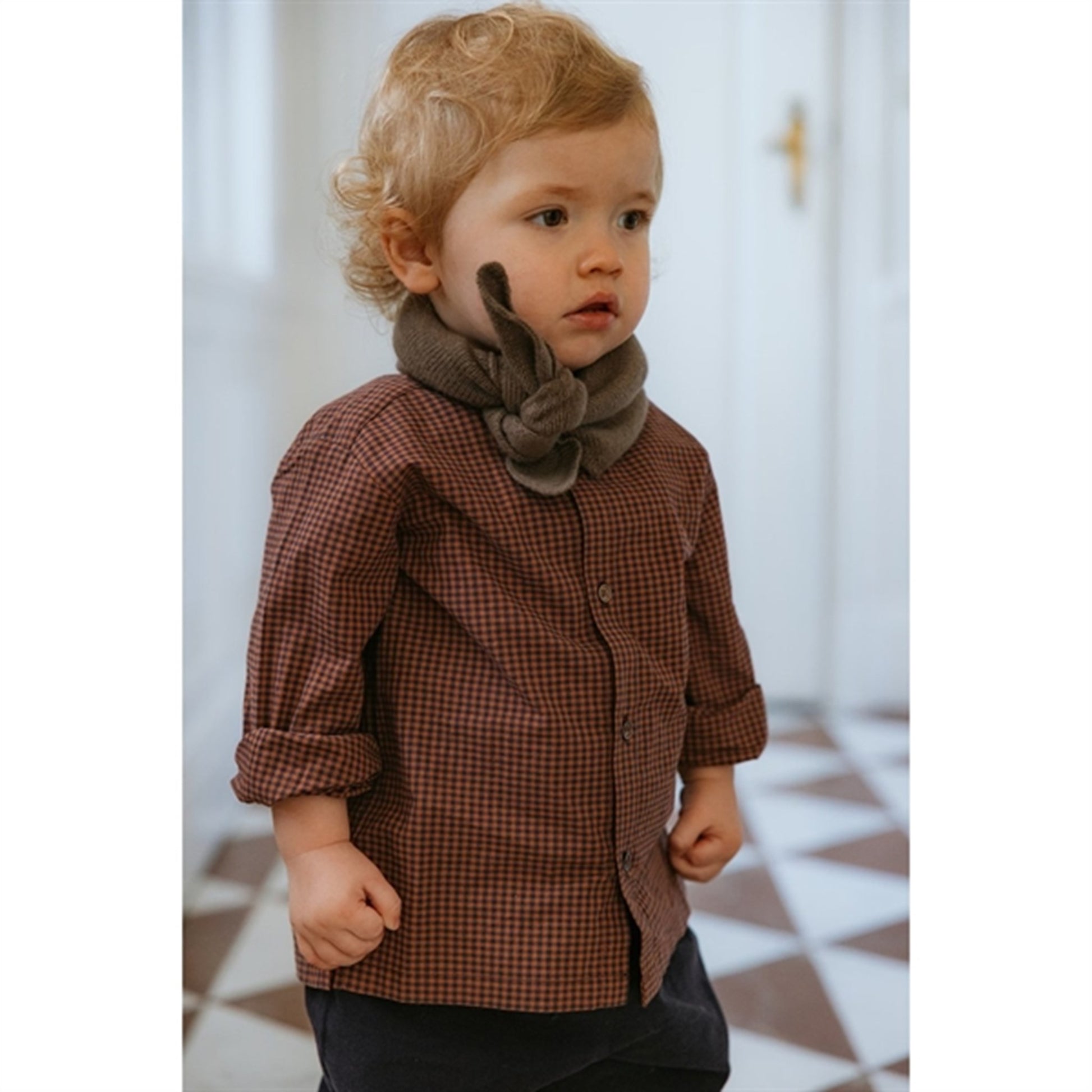 lalaby Indigo Check Willy Shirt