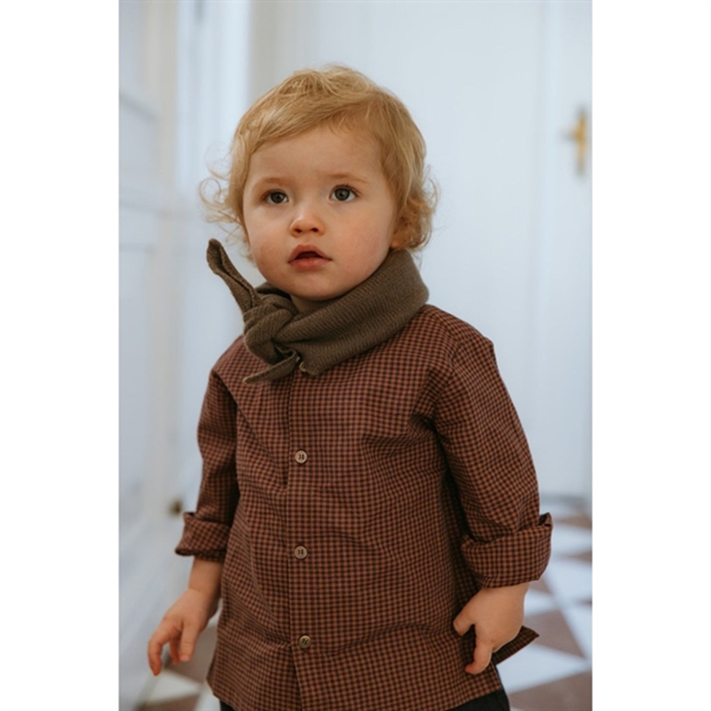 lalaby Indigo Check Willy Shirt