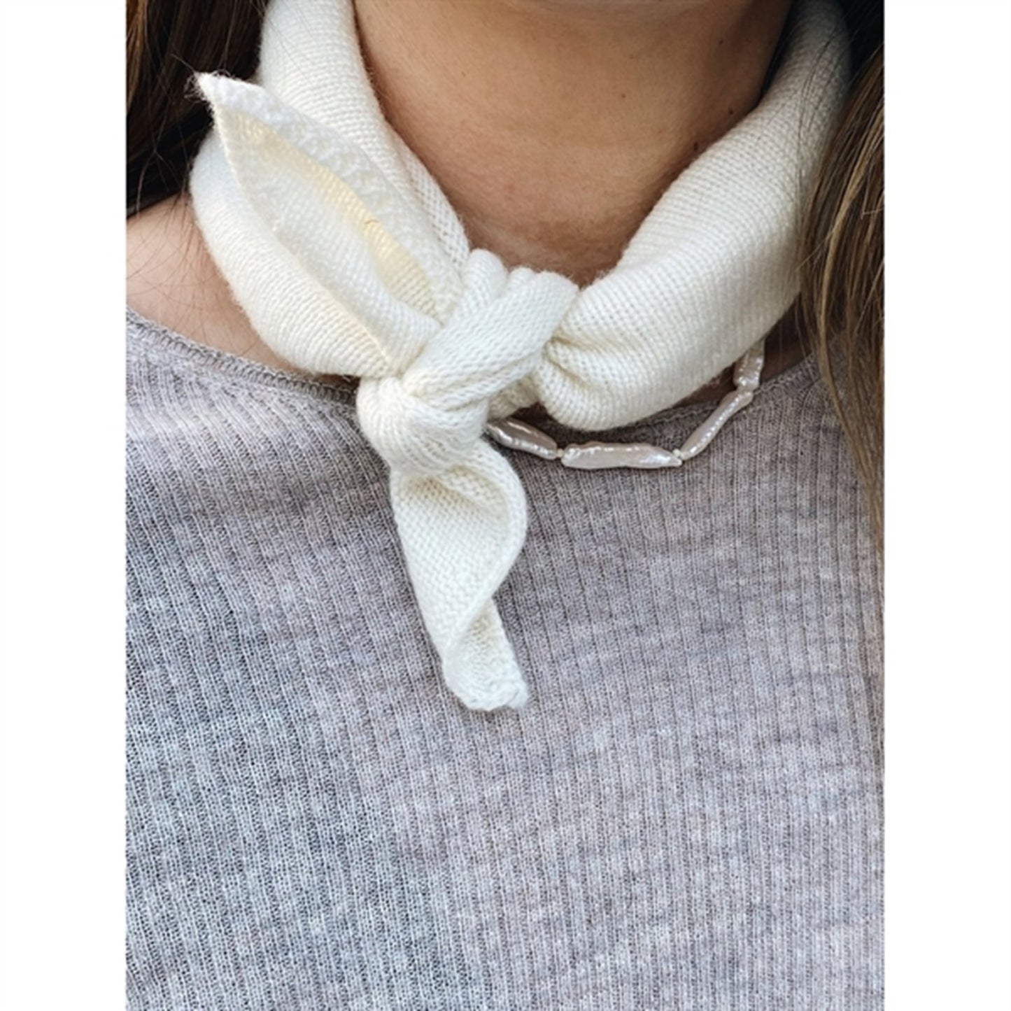 lalaby Natural Cashmere Atlas Scarf
