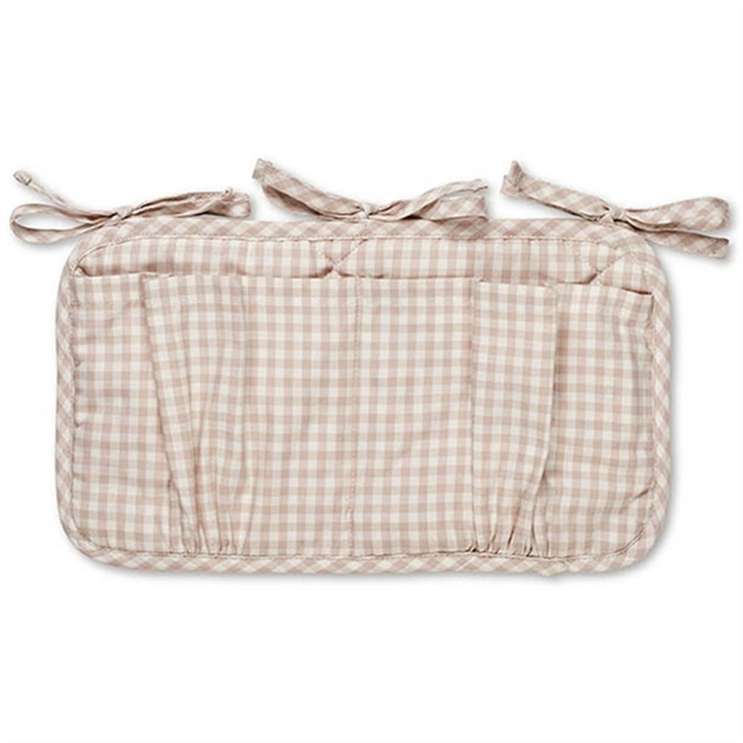 Lalaby Bed Pocket Beige Gingham