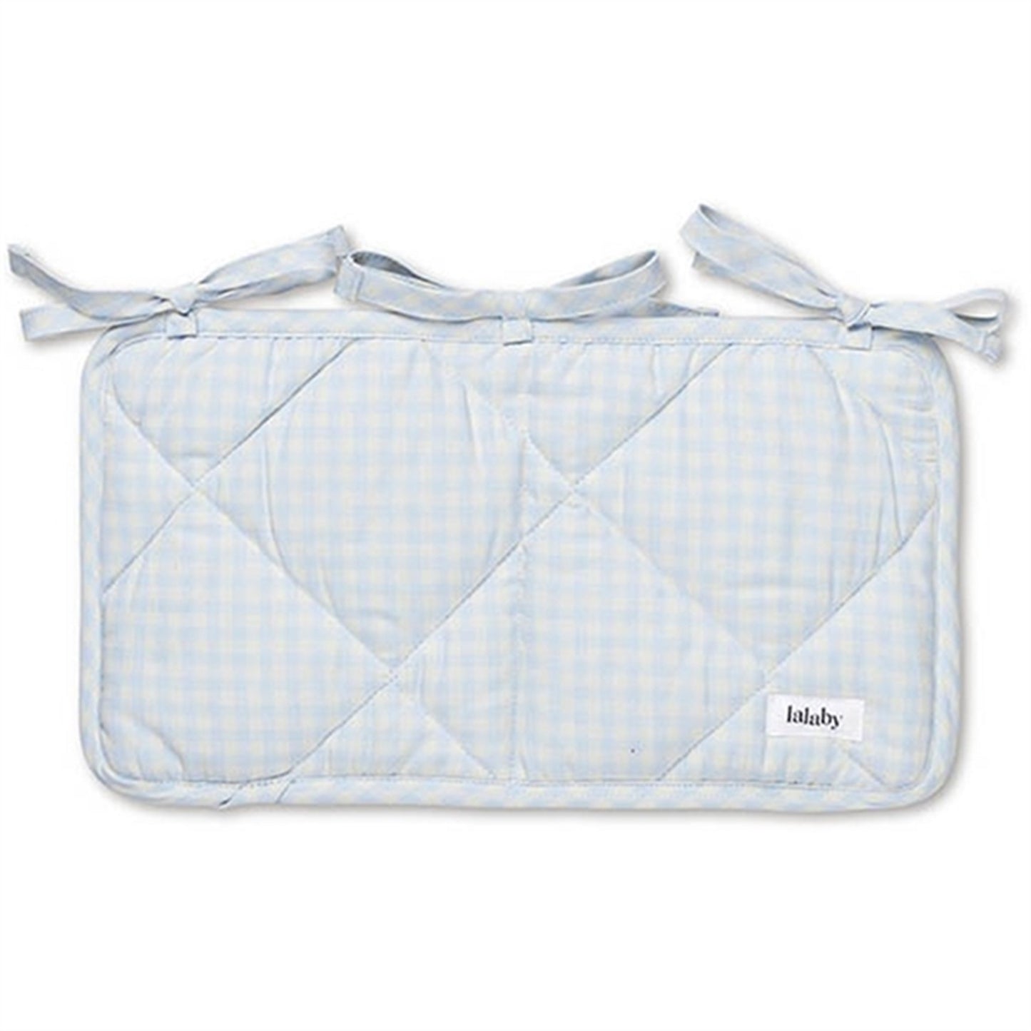 Lalaby Bed Pocket Blue Gingham