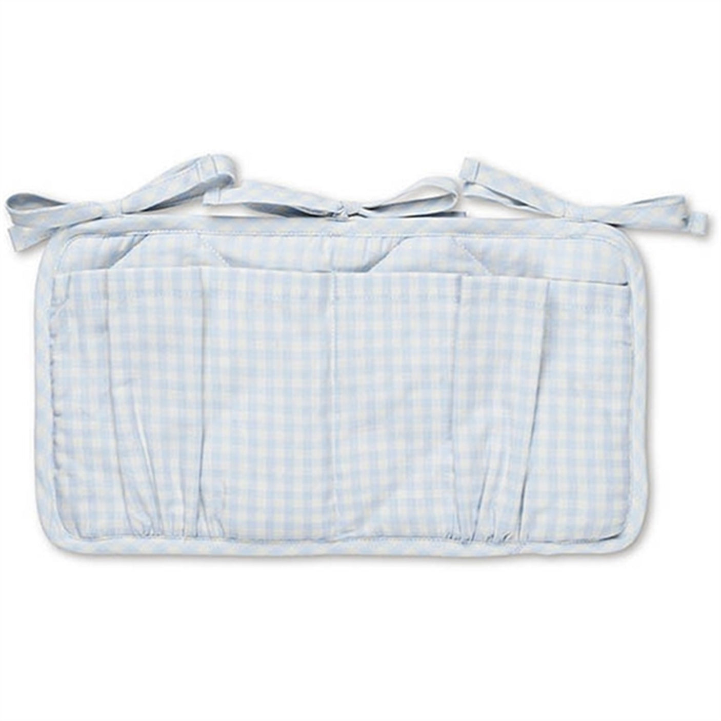 Lalaby Bed Pocket Blue Gingham
