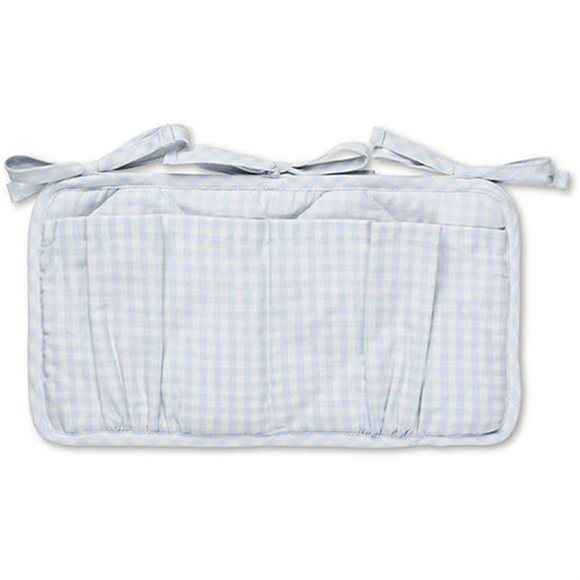 Lalaby Bed Pocket Blue Gingham