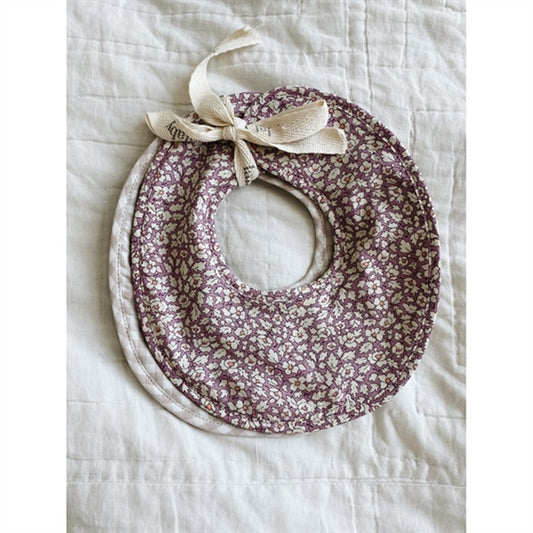 lalaby Feather Fields Bibi Bib 2-Pack