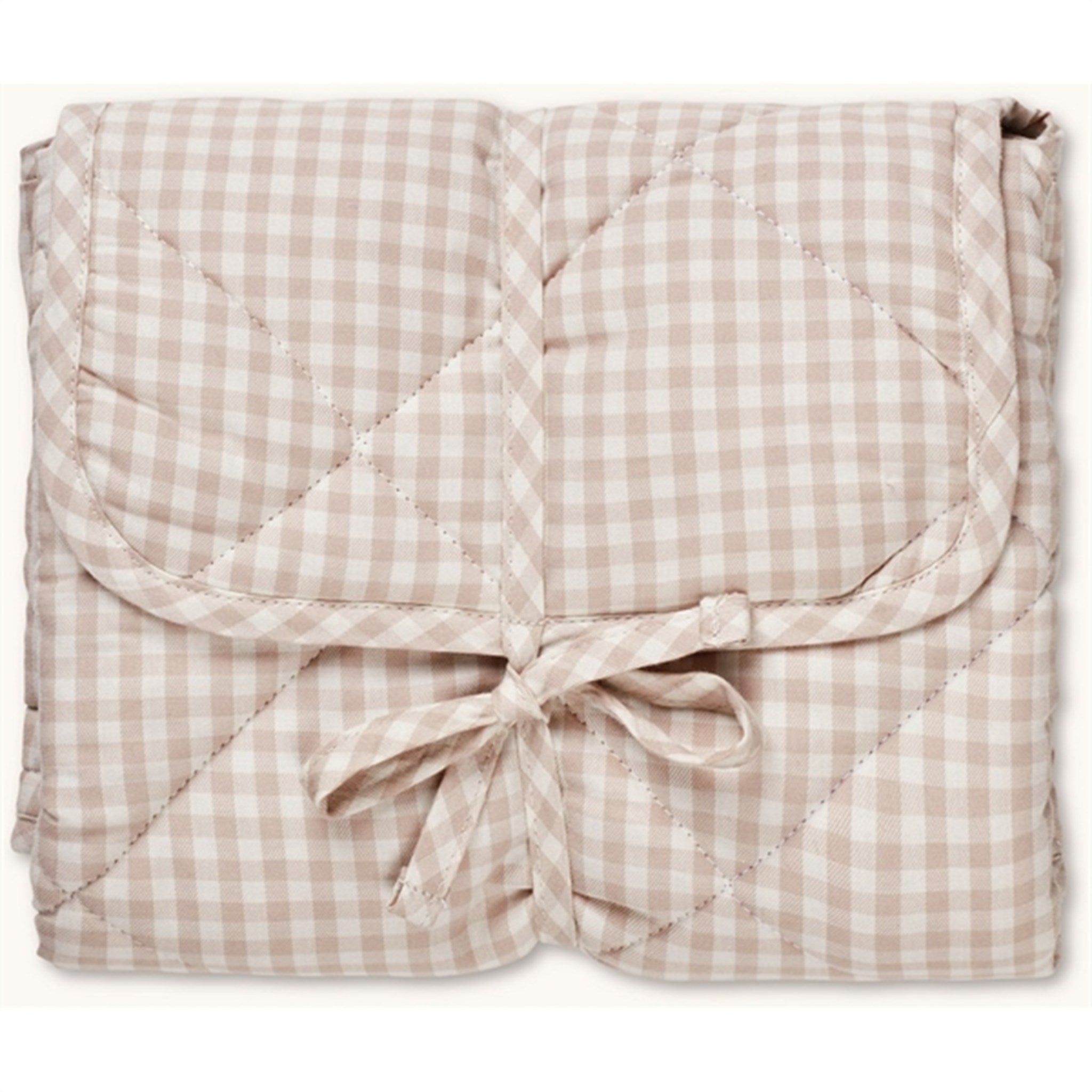 Lalaby Changing Mat Beige Gingham