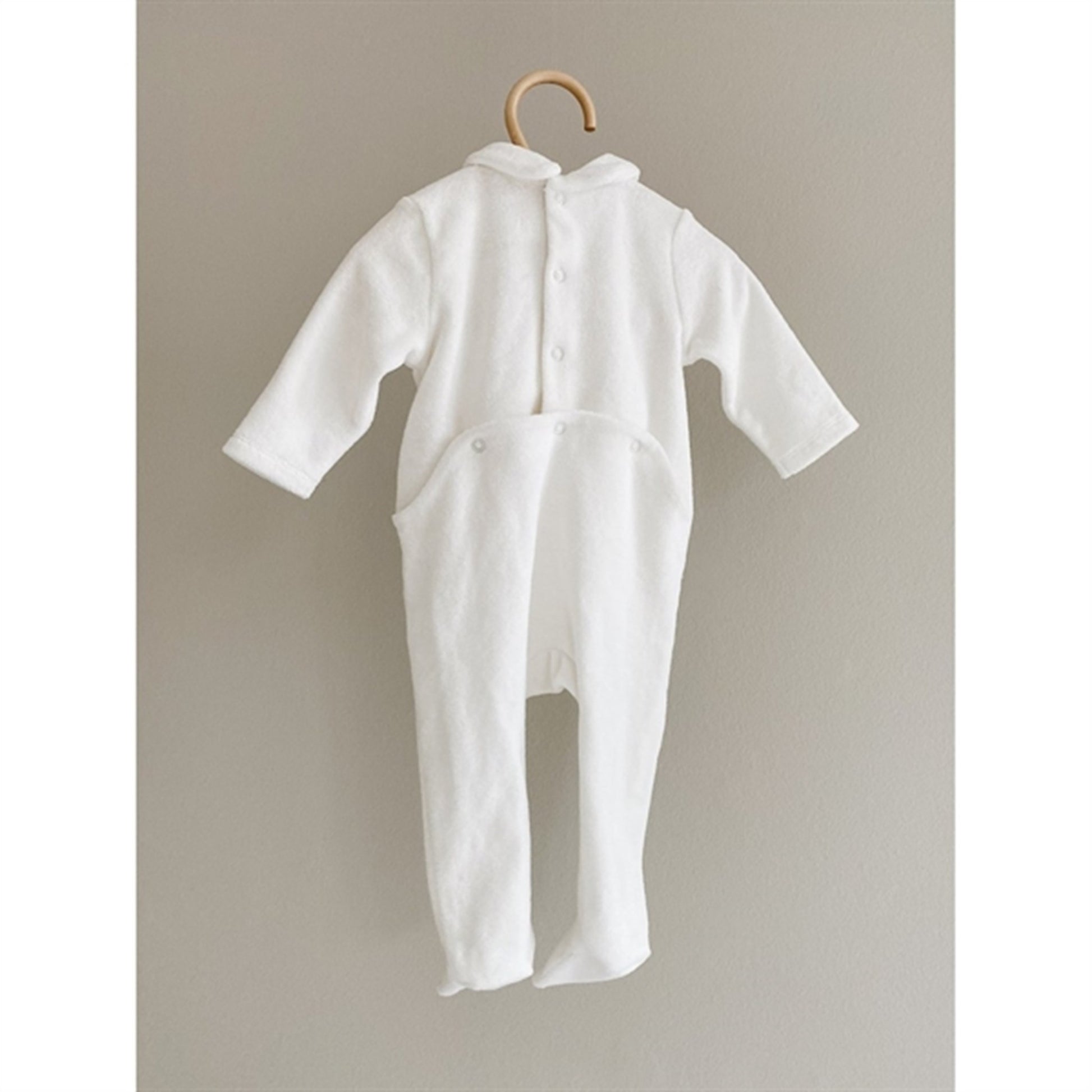 lalaby Natural White Moon Onesie