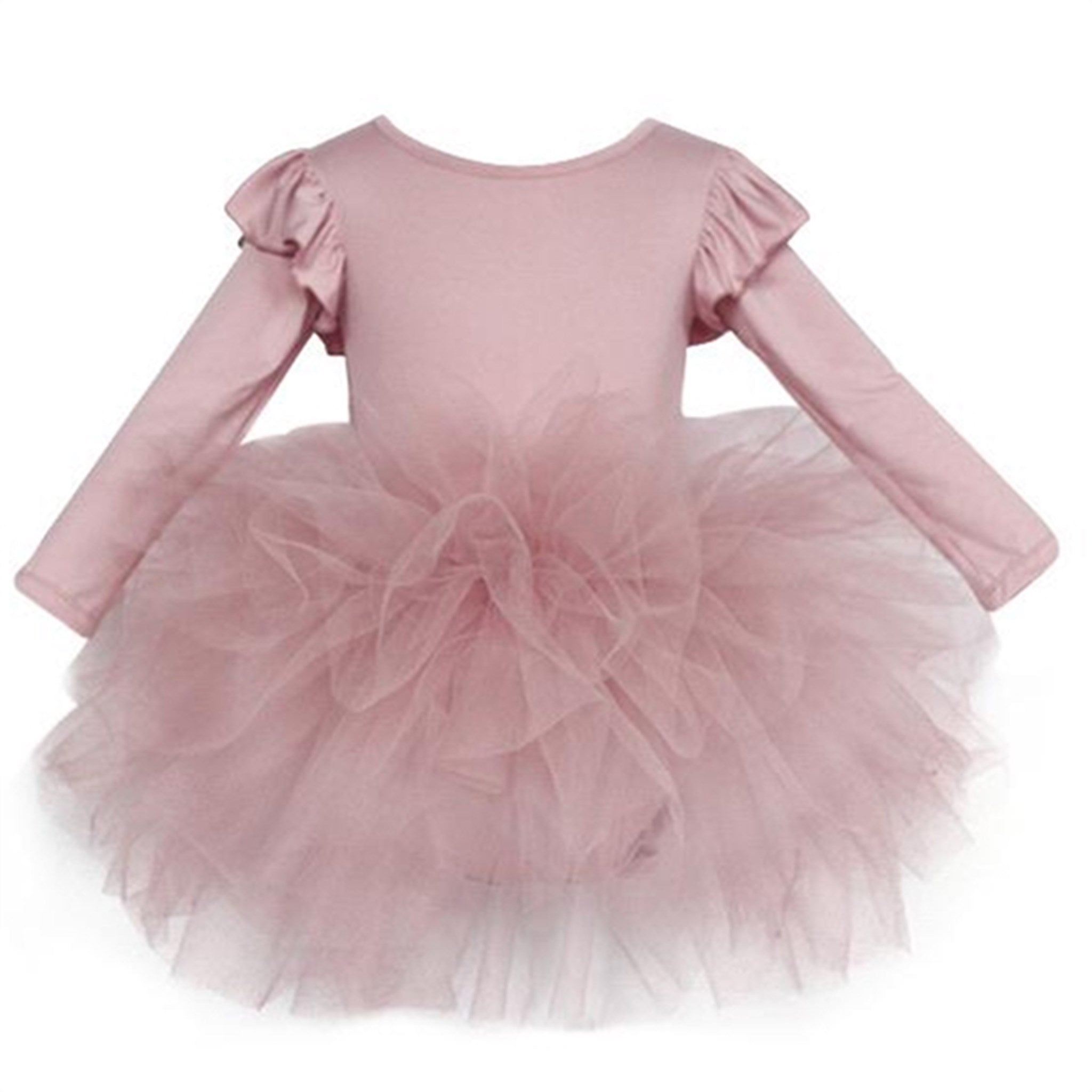 Dolly by Le Petit Tom Timeless Long Sleeve Tutu Dress Pink