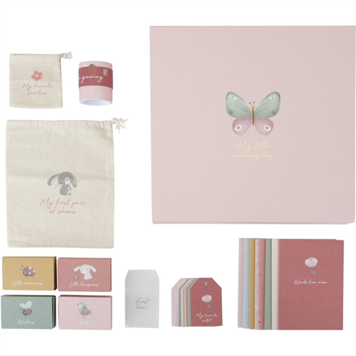 Little Dutch Flowers & Butterflies FSC Memory Box