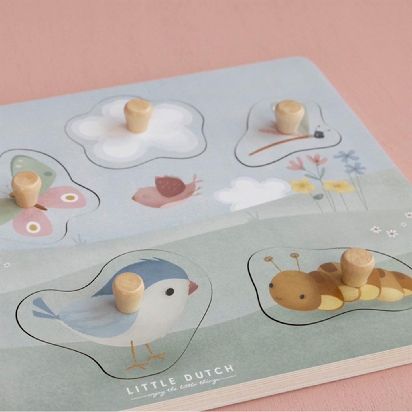 Little Dutch Flowers & butterflies Sanse - puslespil