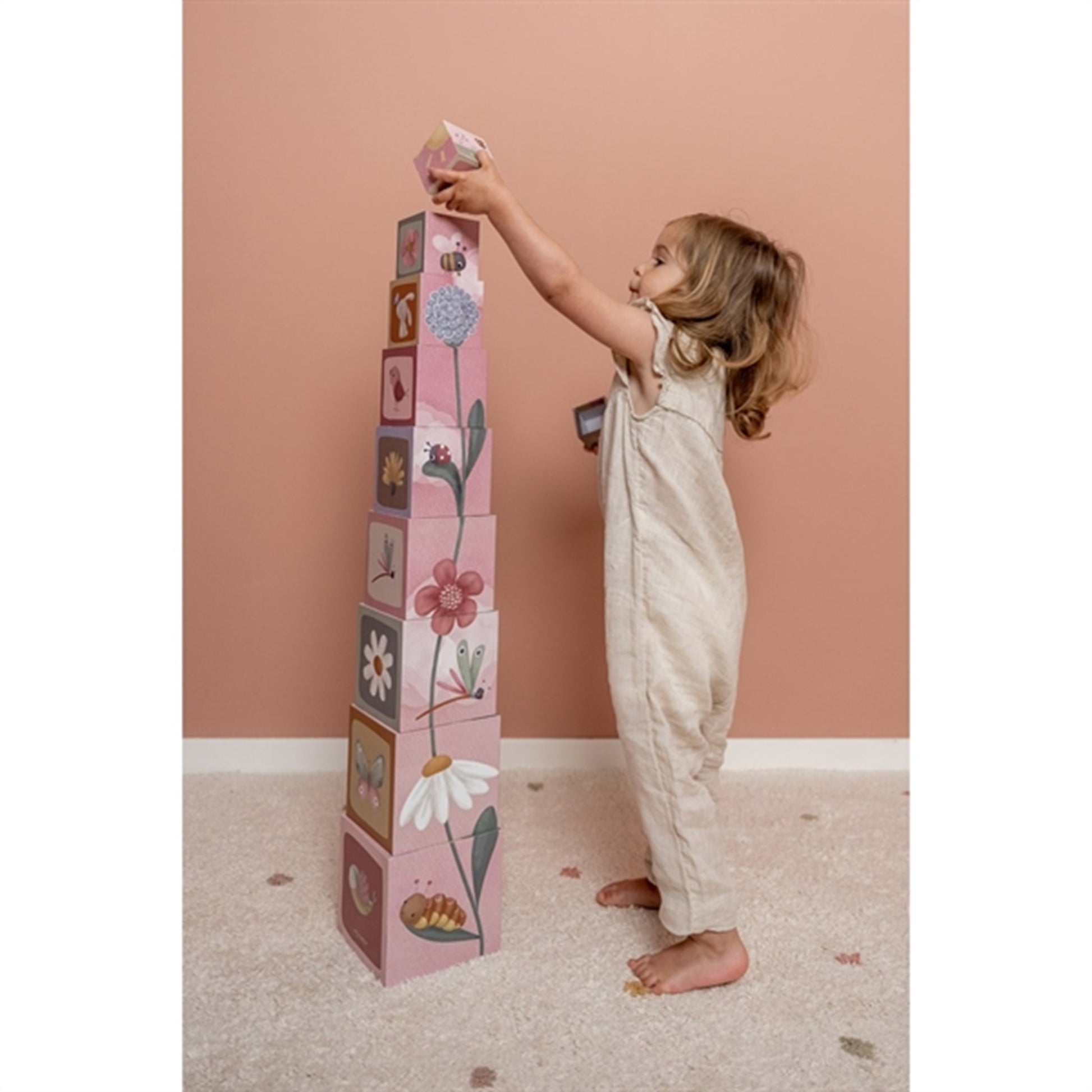 Little Dutch Flowers & Butterflies Stabeltårn -Pap