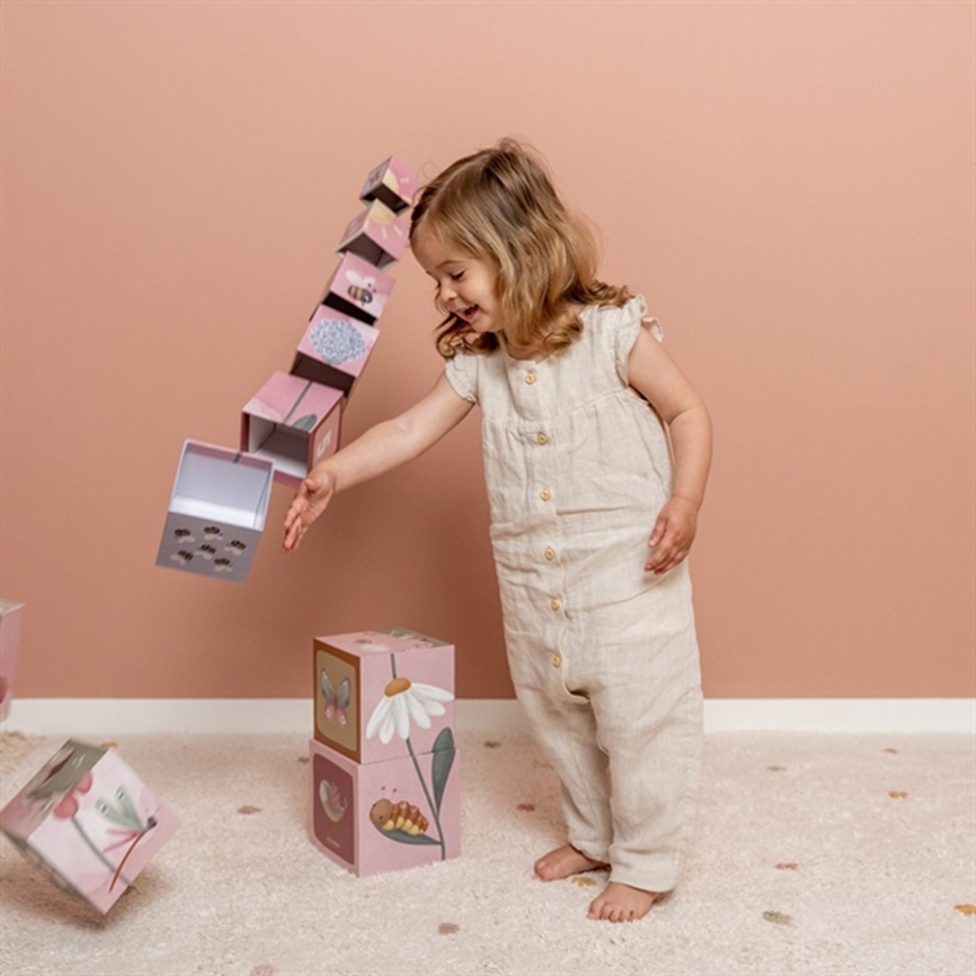 Little Dutch Flowers & Butterflies Stabeltårn -Pap