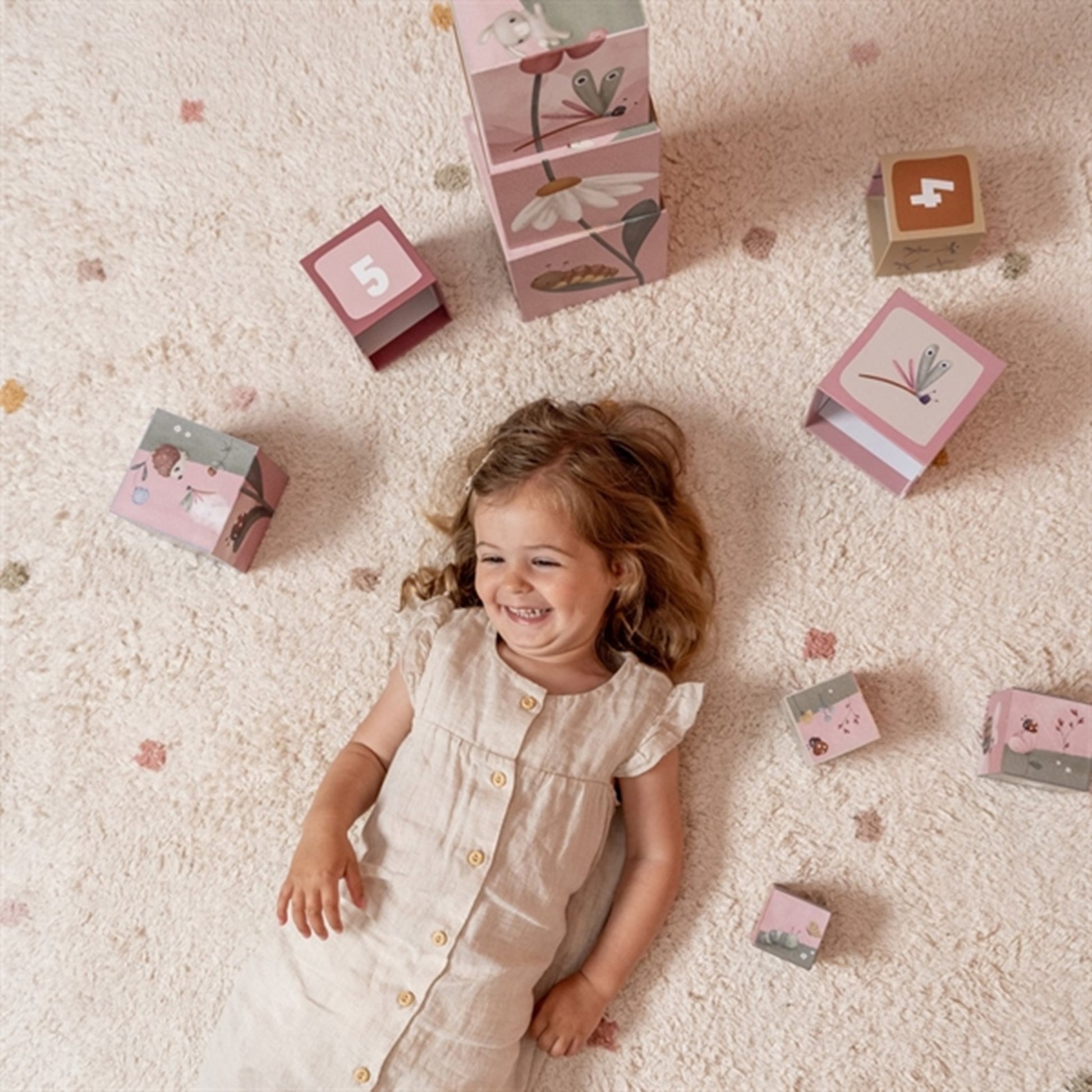 Little Dutch Flowers & Butterflies Stabeltårn -Pap