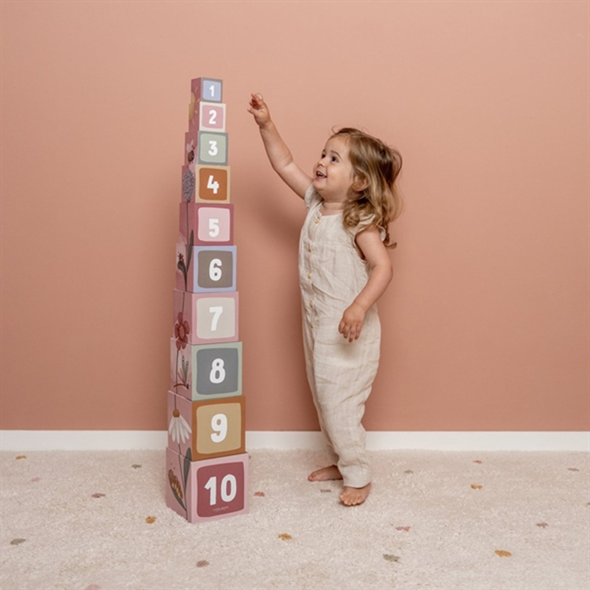 Little Dutch Flowers & Butterflies Stabeltårn -Pap