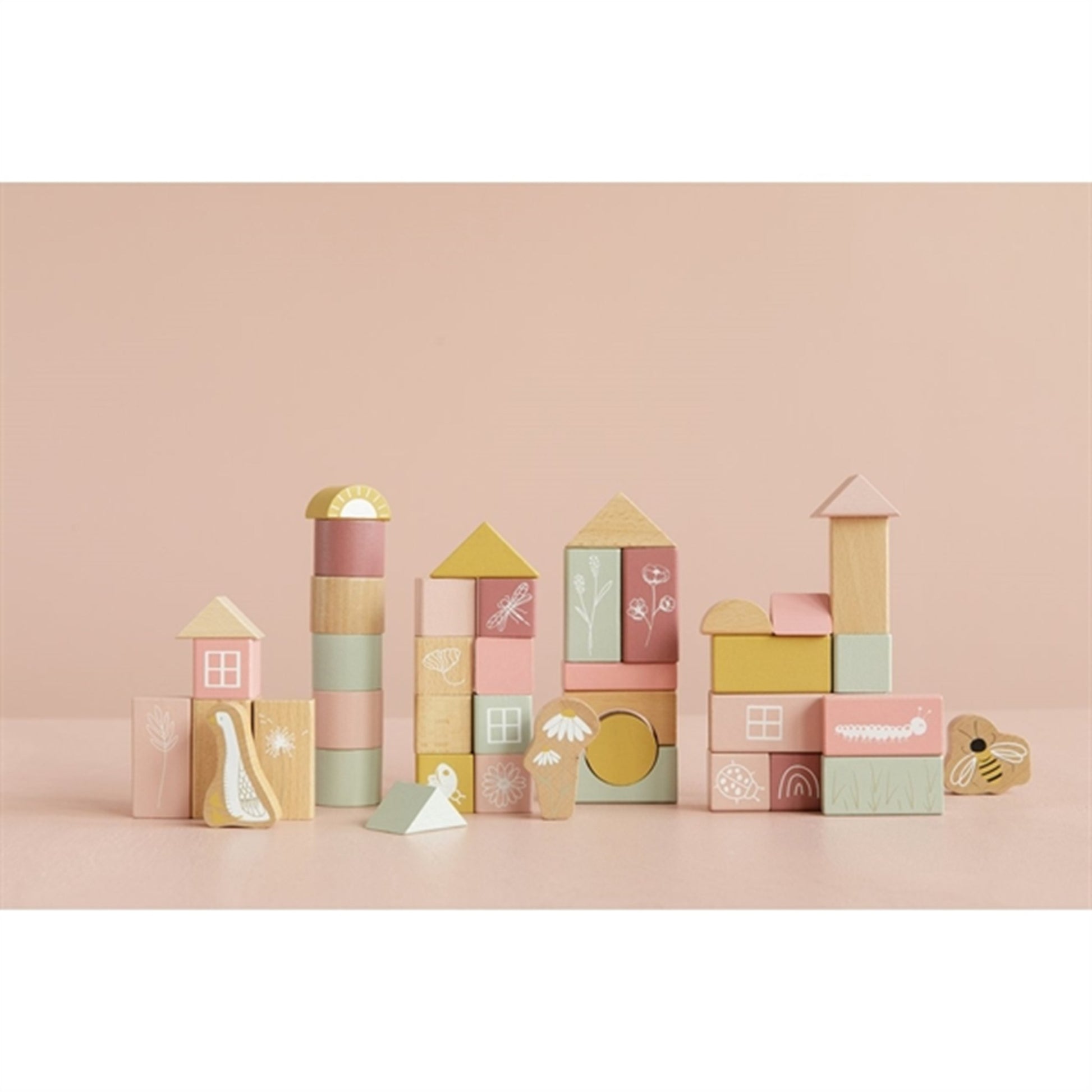 Little Dutch Byggeklodser Pink