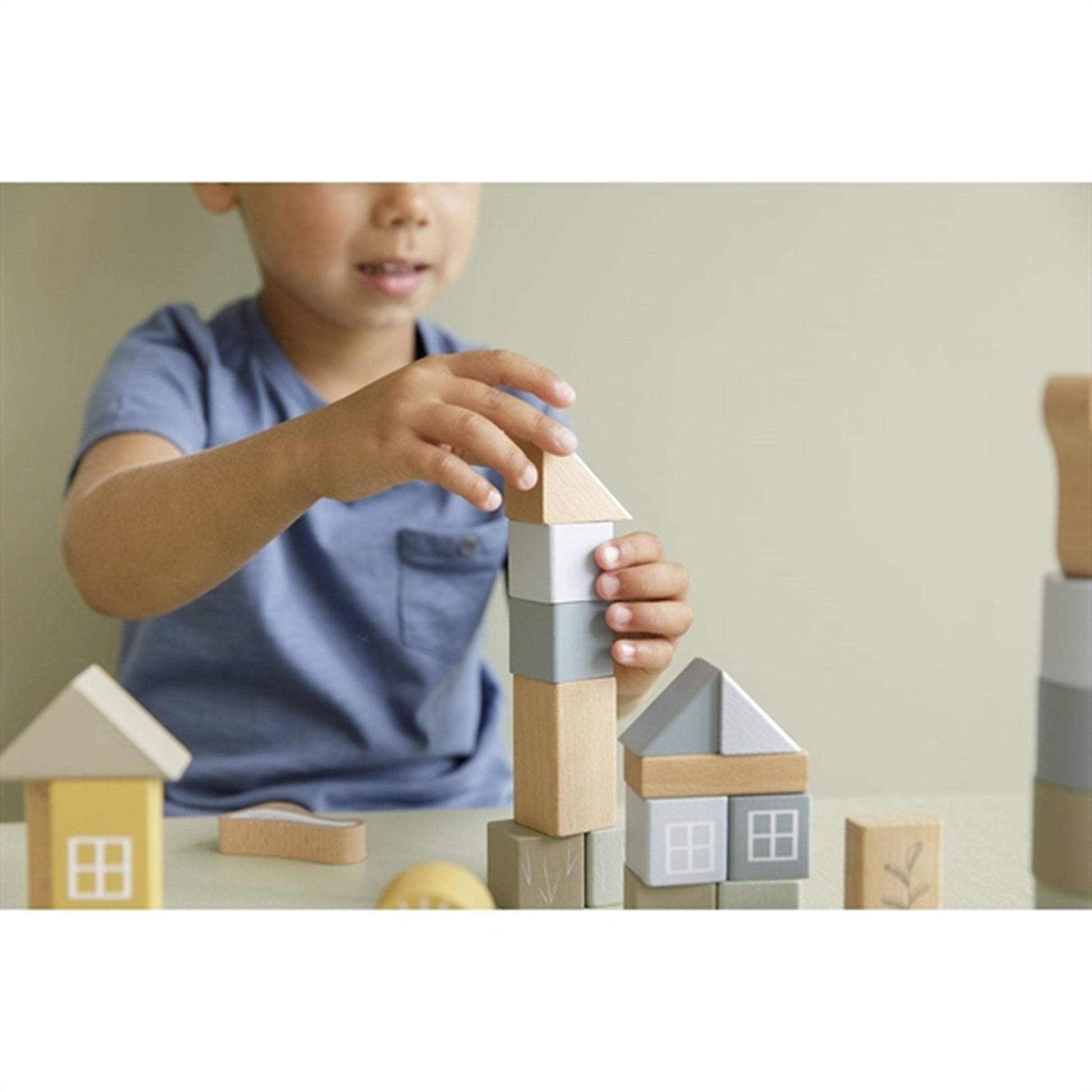 Little Dutch Building Blocks Blue