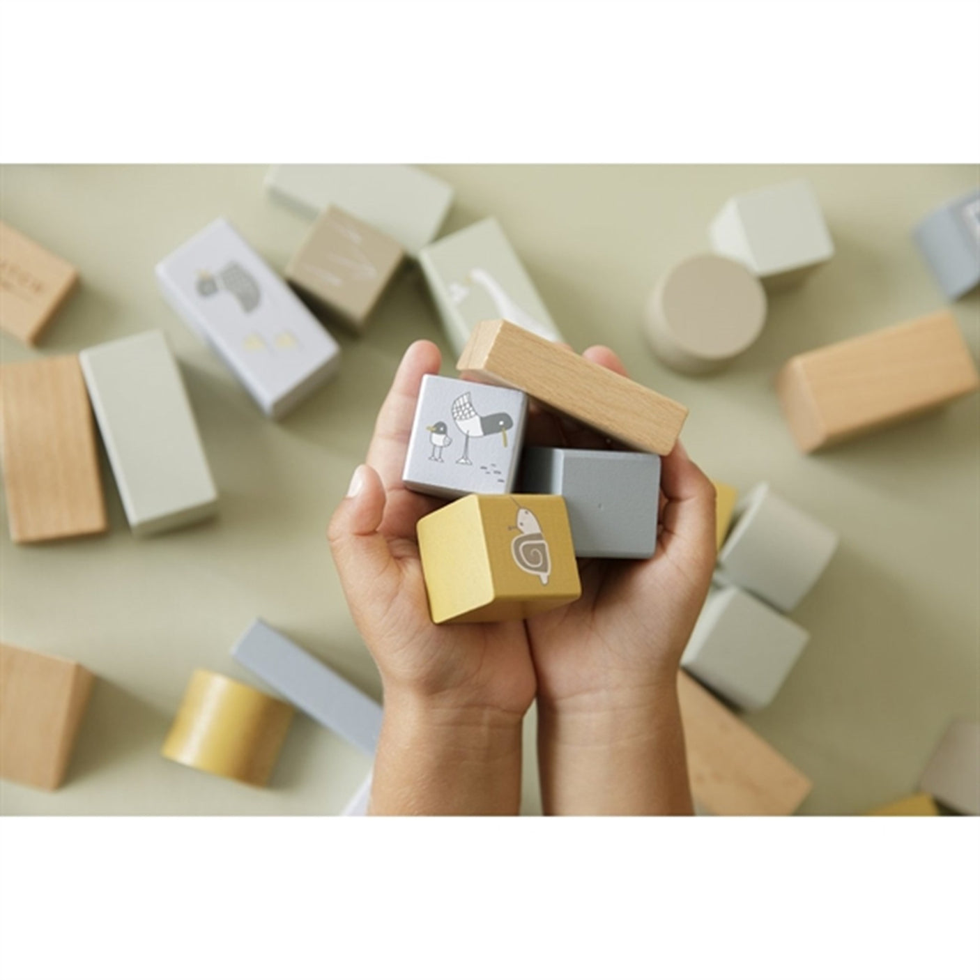 Little Dutch Building Blocks Blue