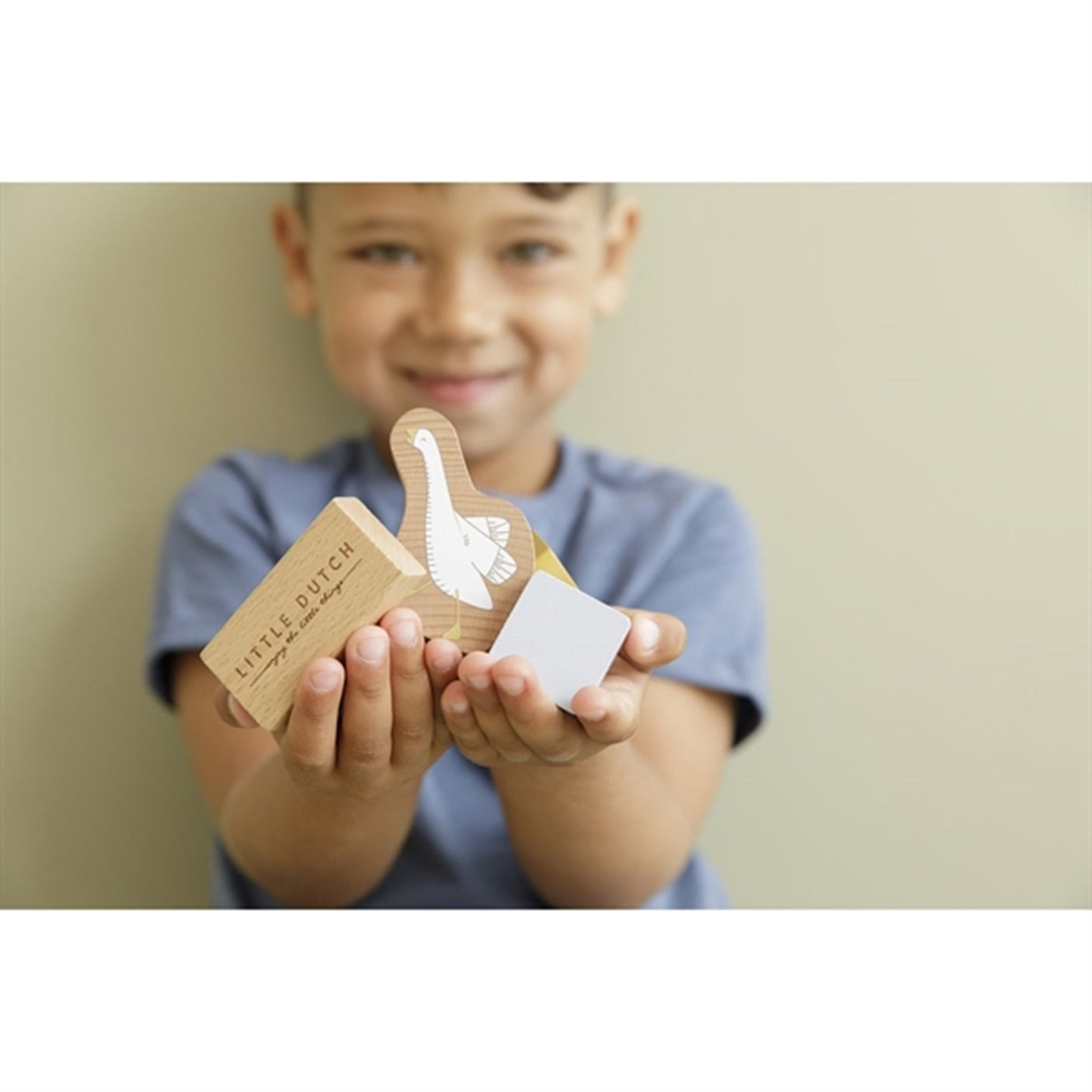 Little Dutch Building Blocks Blue