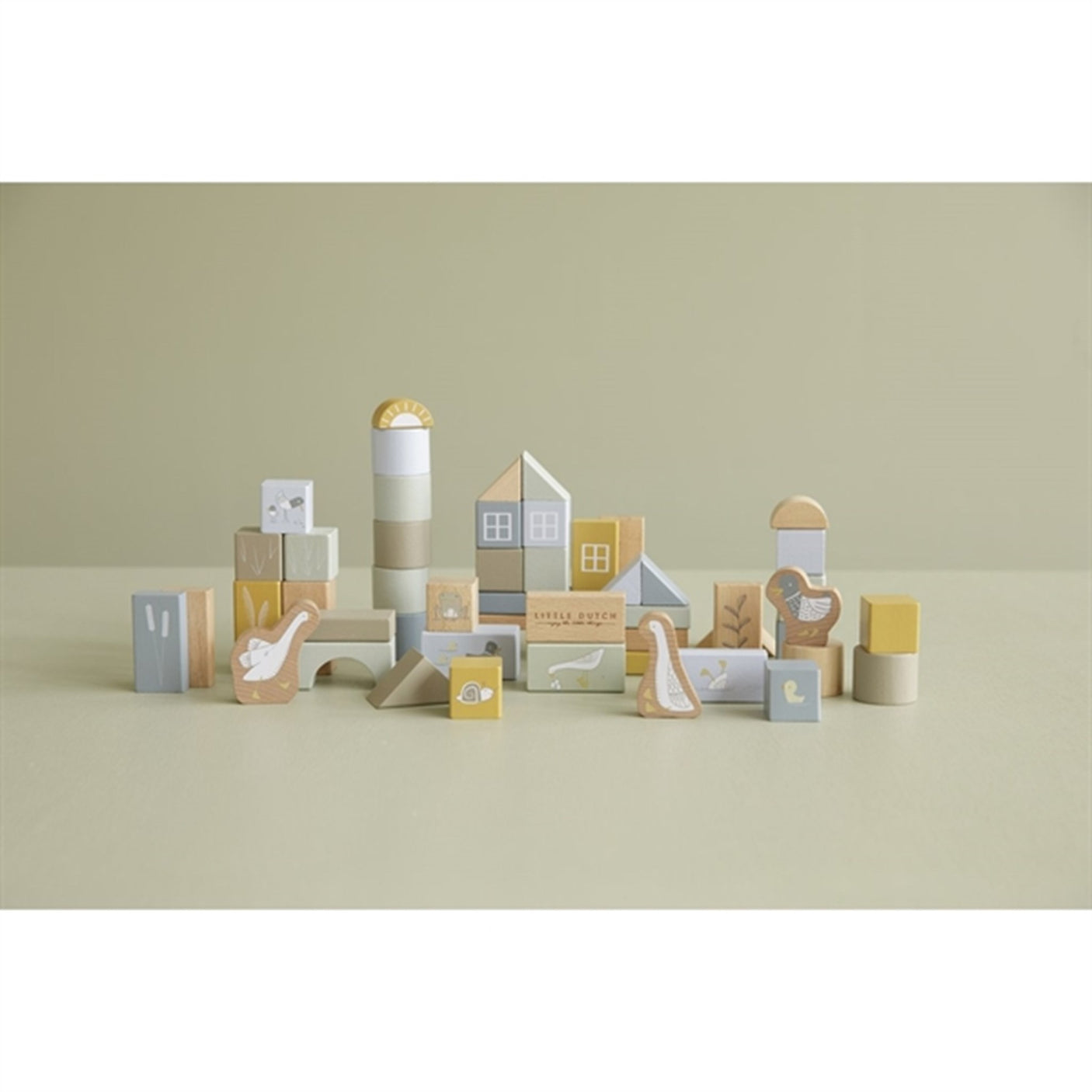 Little Dutch Building Blocks Blue