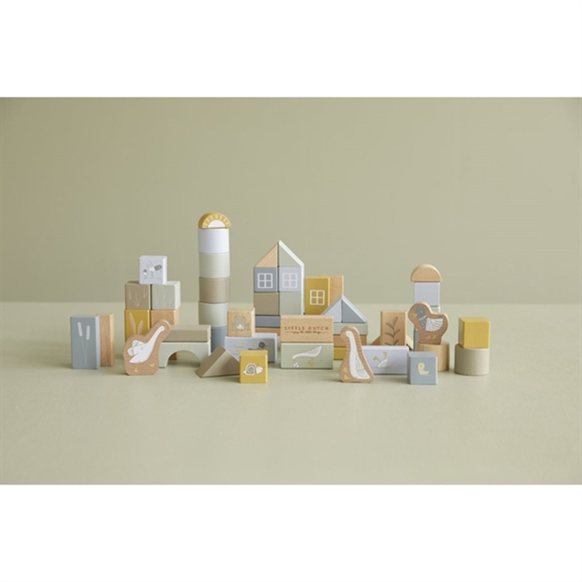 Little Dutch Building Blocks Blue