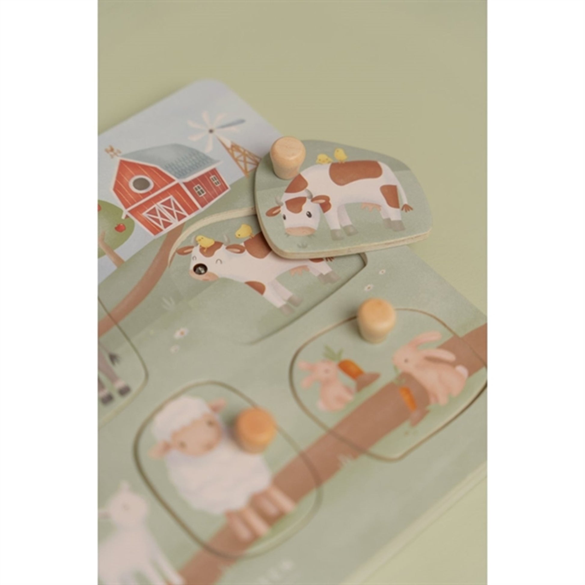 Little Dutch Little Farm Puslespil m. lyd FSC