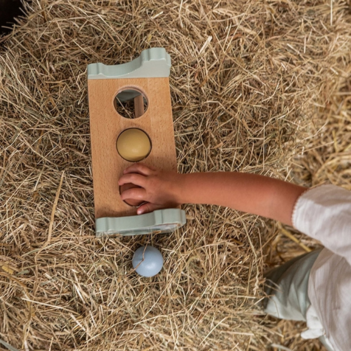 Little Dutch Little Farm Hammerbræt m. kugler FSC