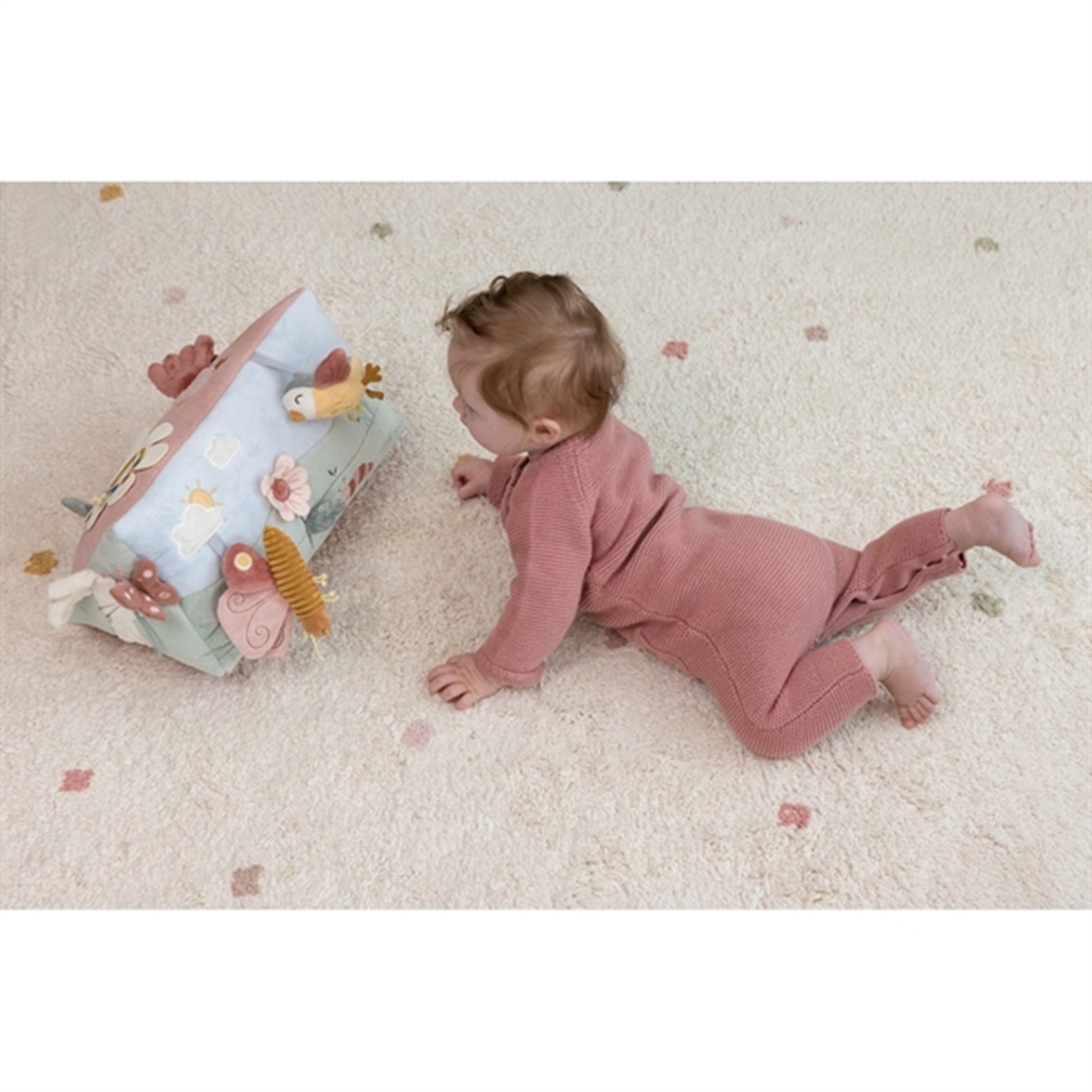 Little Dutch Flowers & Butterflies Blød Aktivitetstrekant stor