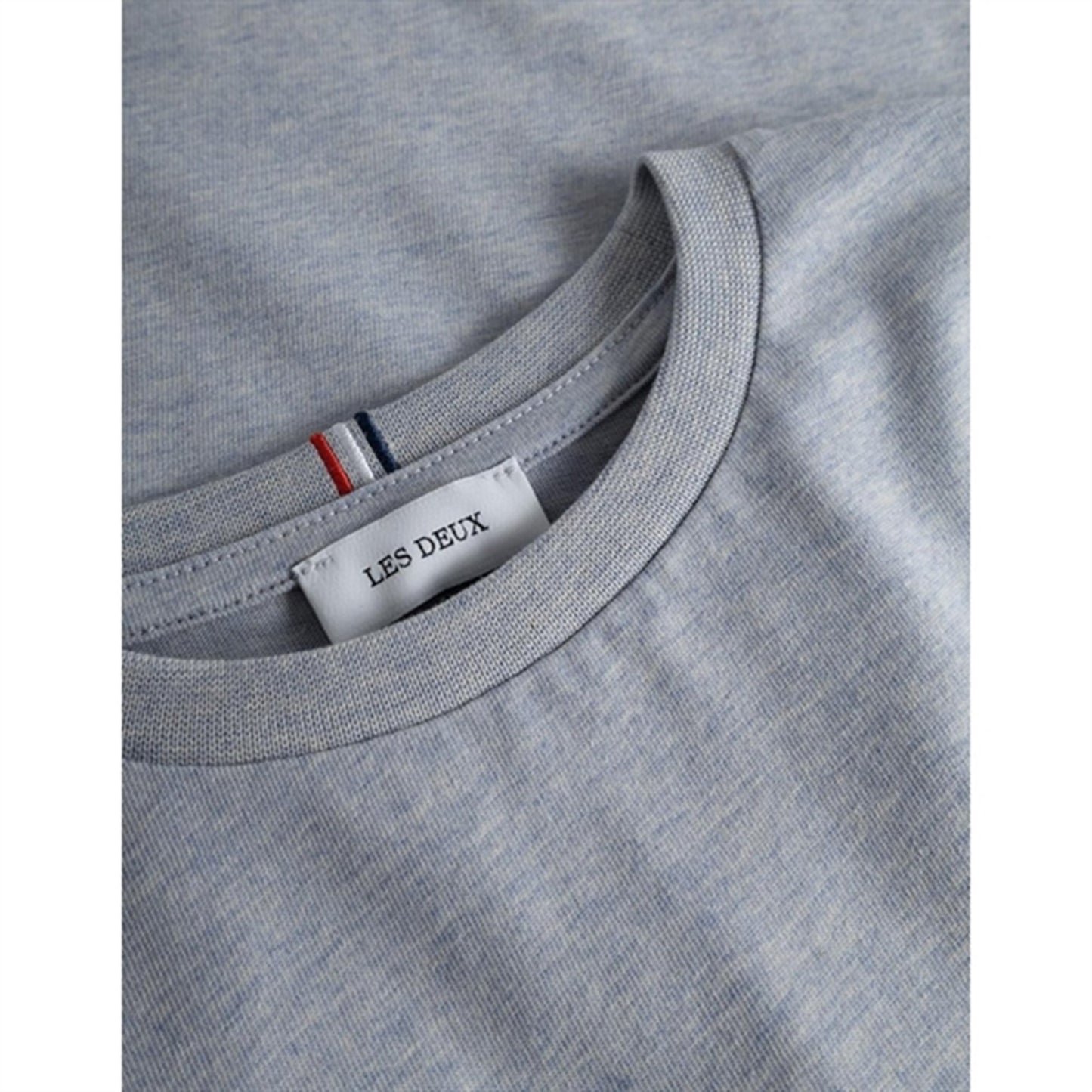 Les Deux Kids Summer Sky Melange/Orange Nørregaard T-Shirt