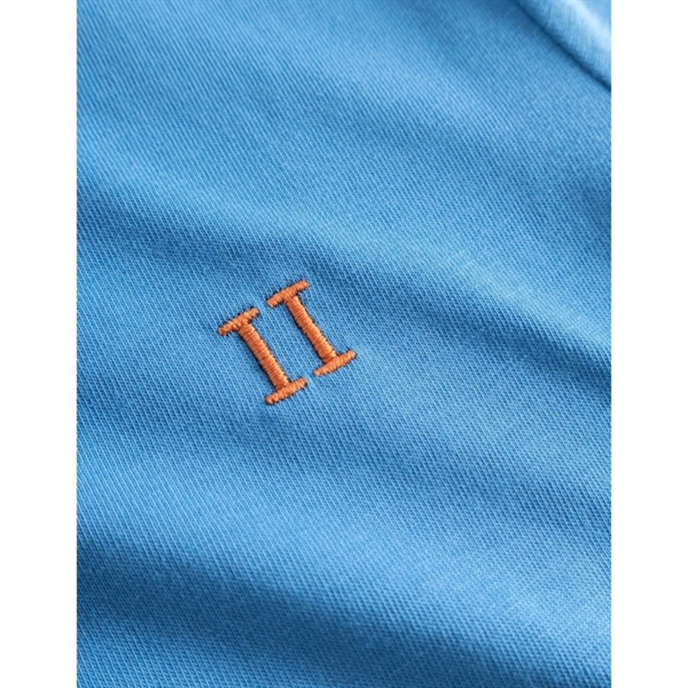 Les Deux Kids Washed Denim Blue/Orange Nørregaard T-Shirt