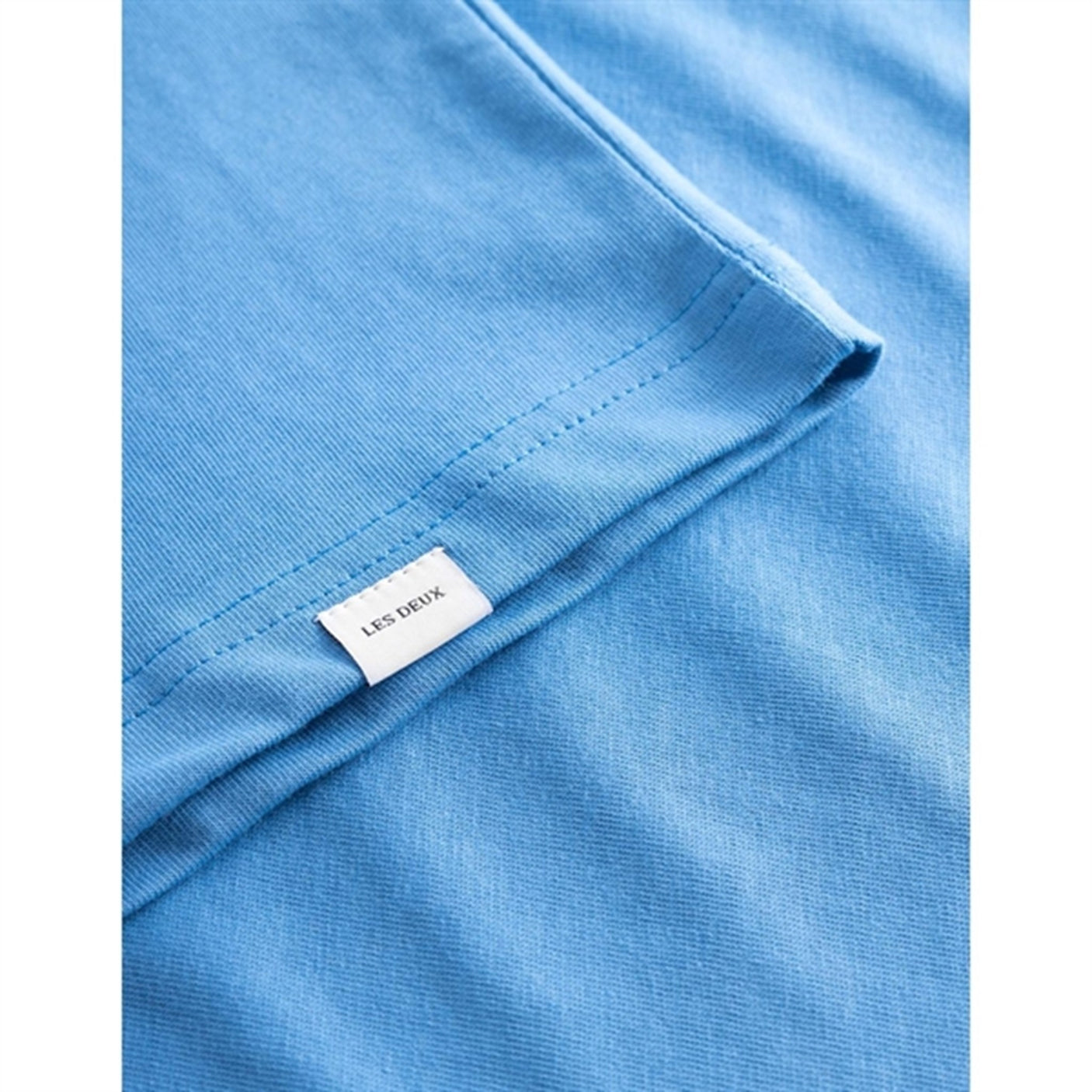 Les Deux Kids Washed Denim Blue/Orange Nørregaard T-Shirt