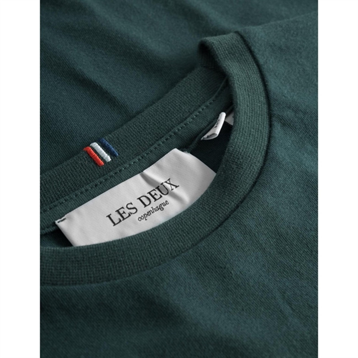 Les Deux Kids Pine Green/Orange Nørregaard T-Shirt