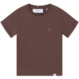 Les Deux Kids Ebony Brown/Orange Nørregaard T-Shirt