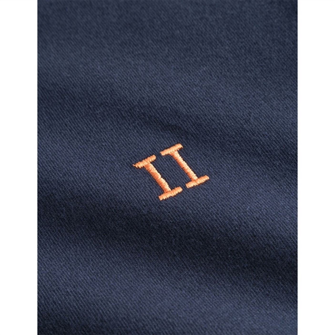 Les Deux Kids Dark Navy/Orange Nørregaard T-Shirt