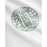 Les Deux Kids White/Dark Ivy Green Globe T-Shirt
