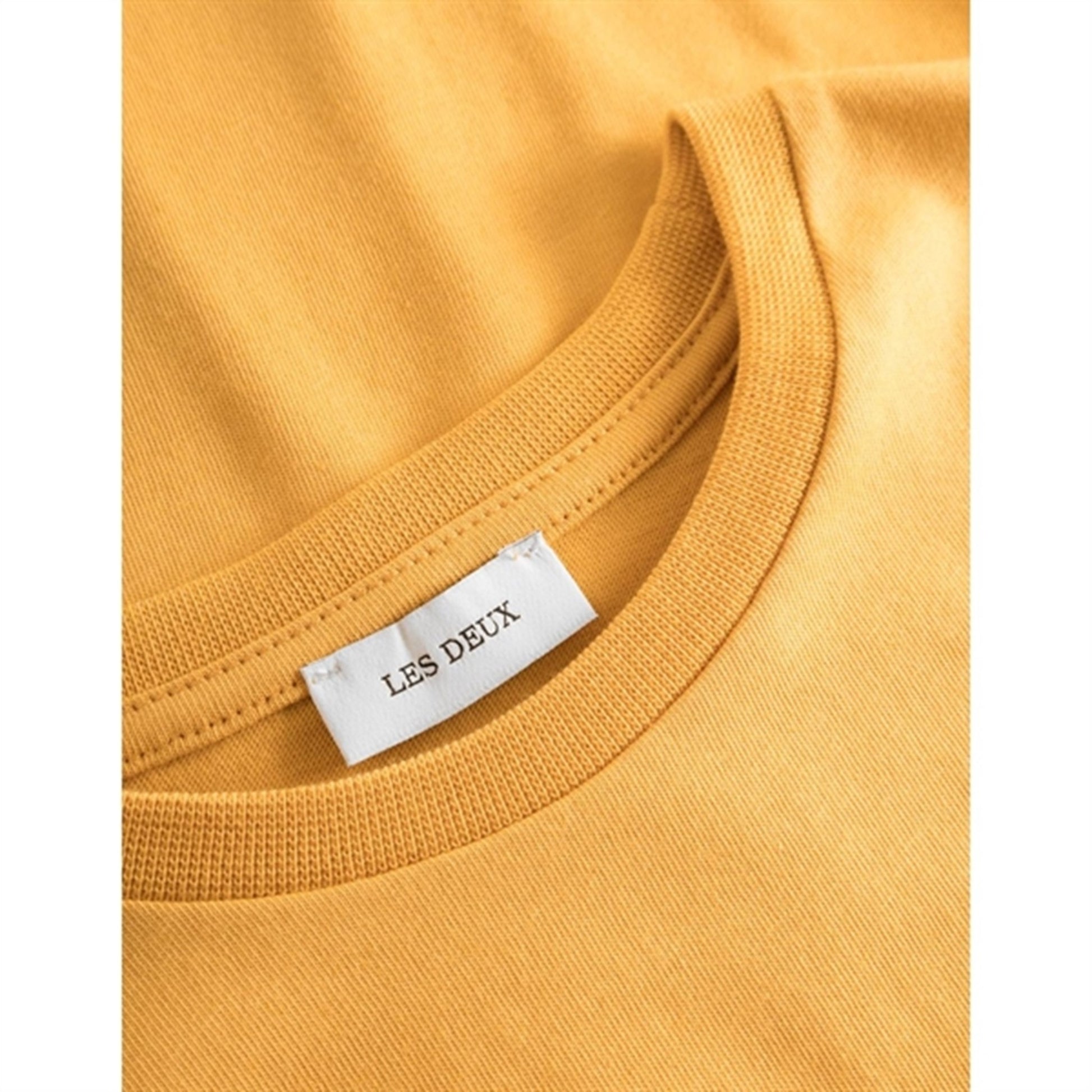 Les Deux Kids Mustard Yellow/Ivory Globe T-Shirt