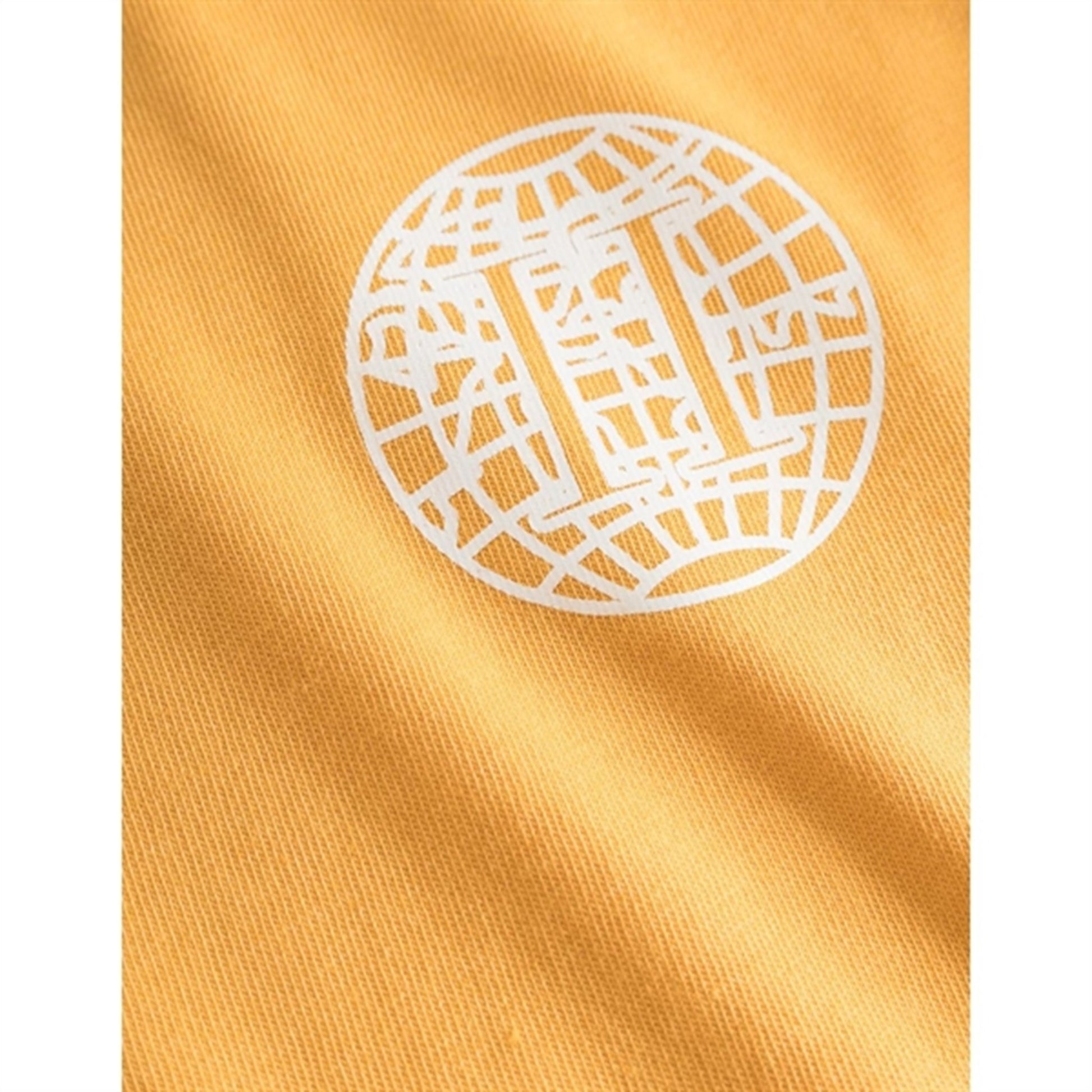Les Deux Kids Mustard Yellow/Ivory Globe T-Shirt