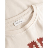Les Deux Kids Light Ivory/Burnt Red University T-Shirt
