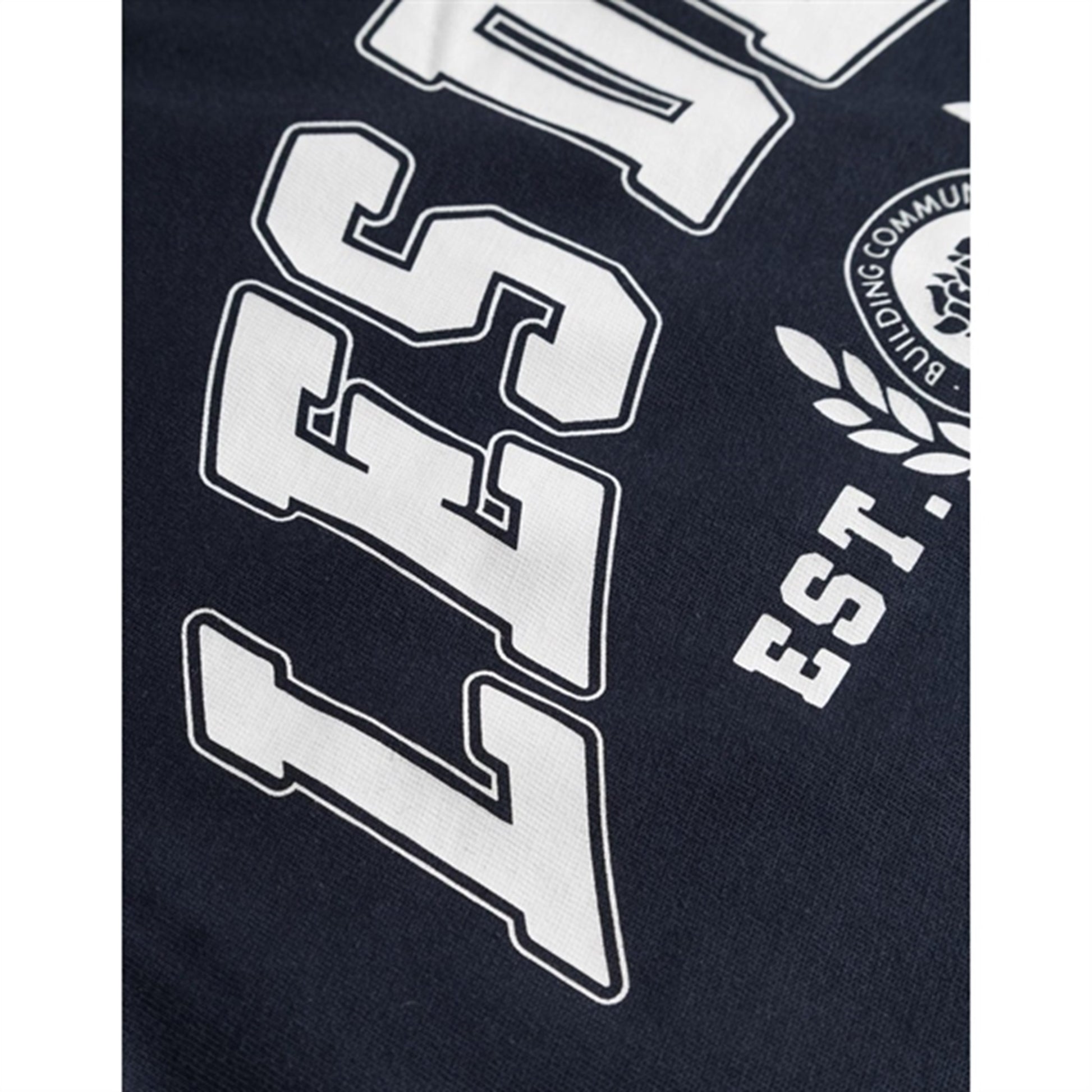 Les Deux Kids Dark Navy/Light Ivory University T-Shirt