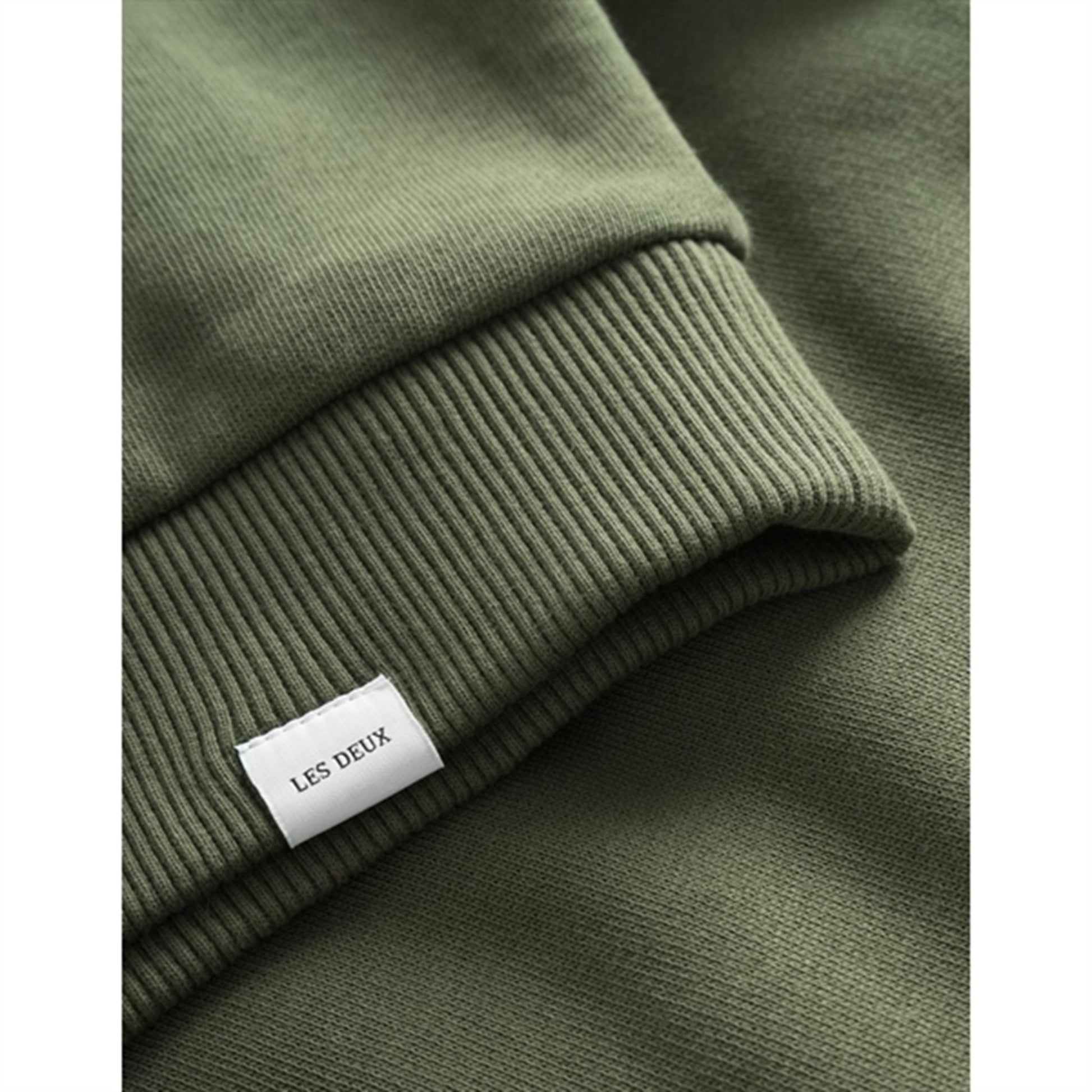 Les Deux Kids Olive Night/Light Orchid Encore Bouclé Hoodie