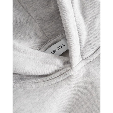 Les Deux Kids Snow Melange/Washed Denim Blue Blake Hoodie 2.0