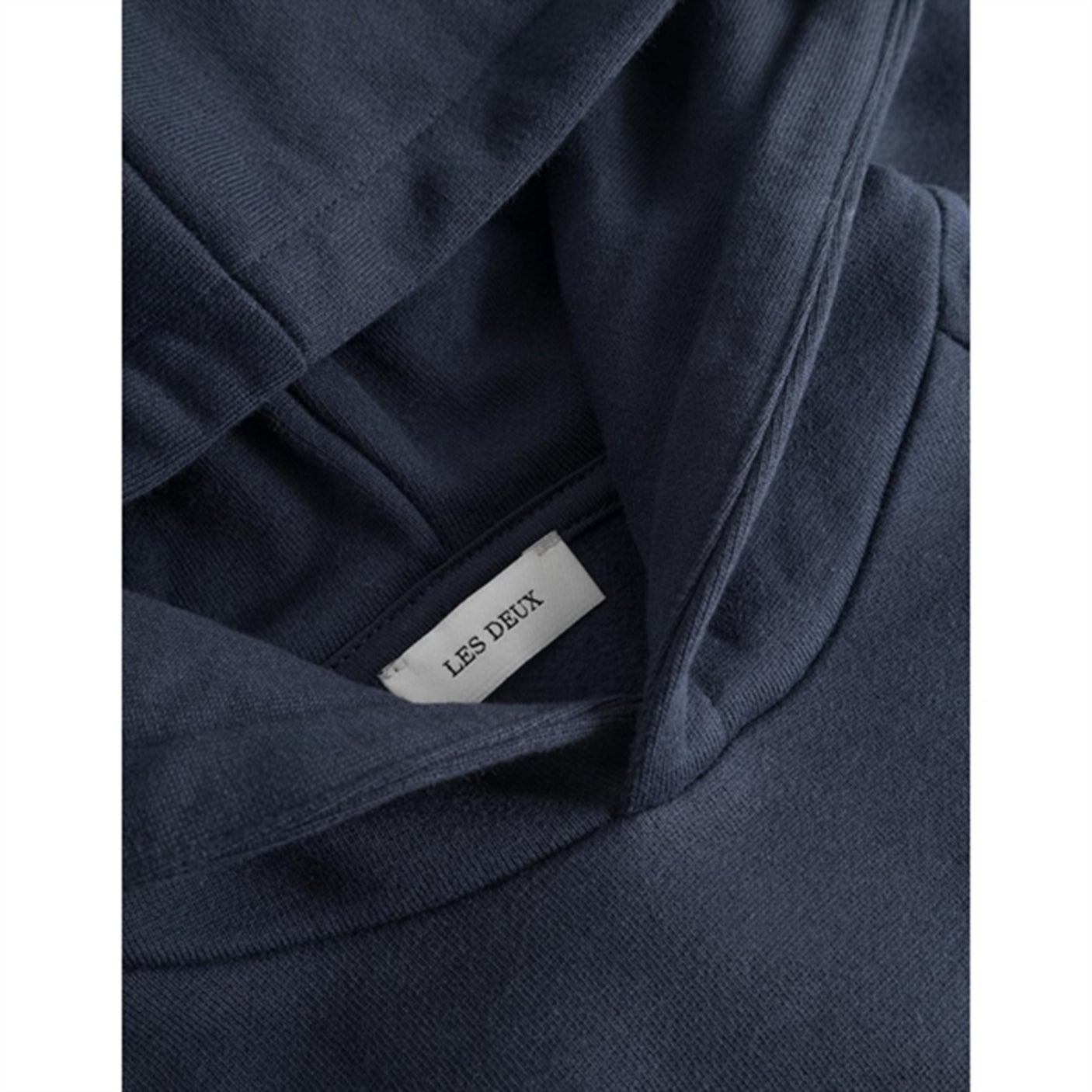 Les Deux Kids Dark Navy/Light Ivory University Hoodie