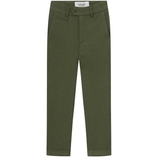 Les Deux Kids Olive Night Melange Como Pants