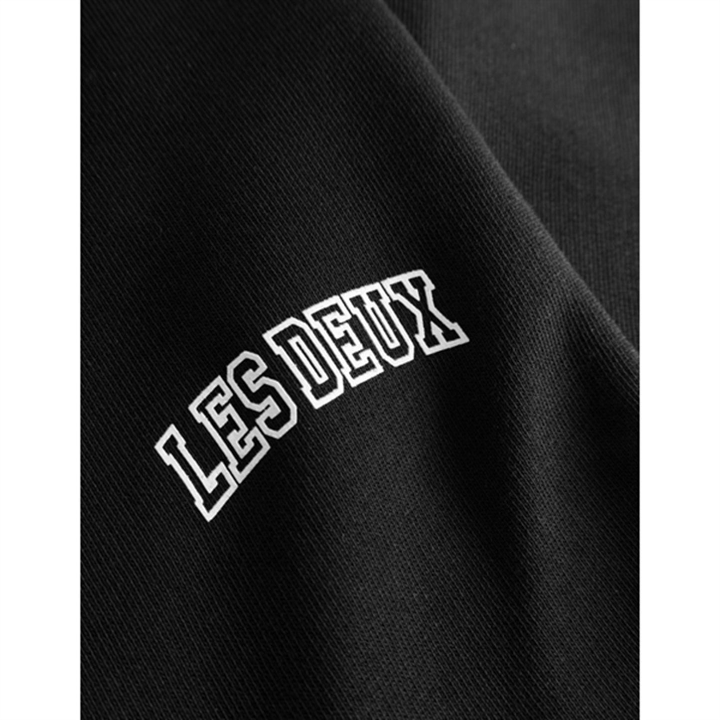 Les Deux Kids Black/Ivory Blake Sweatpants 2.0