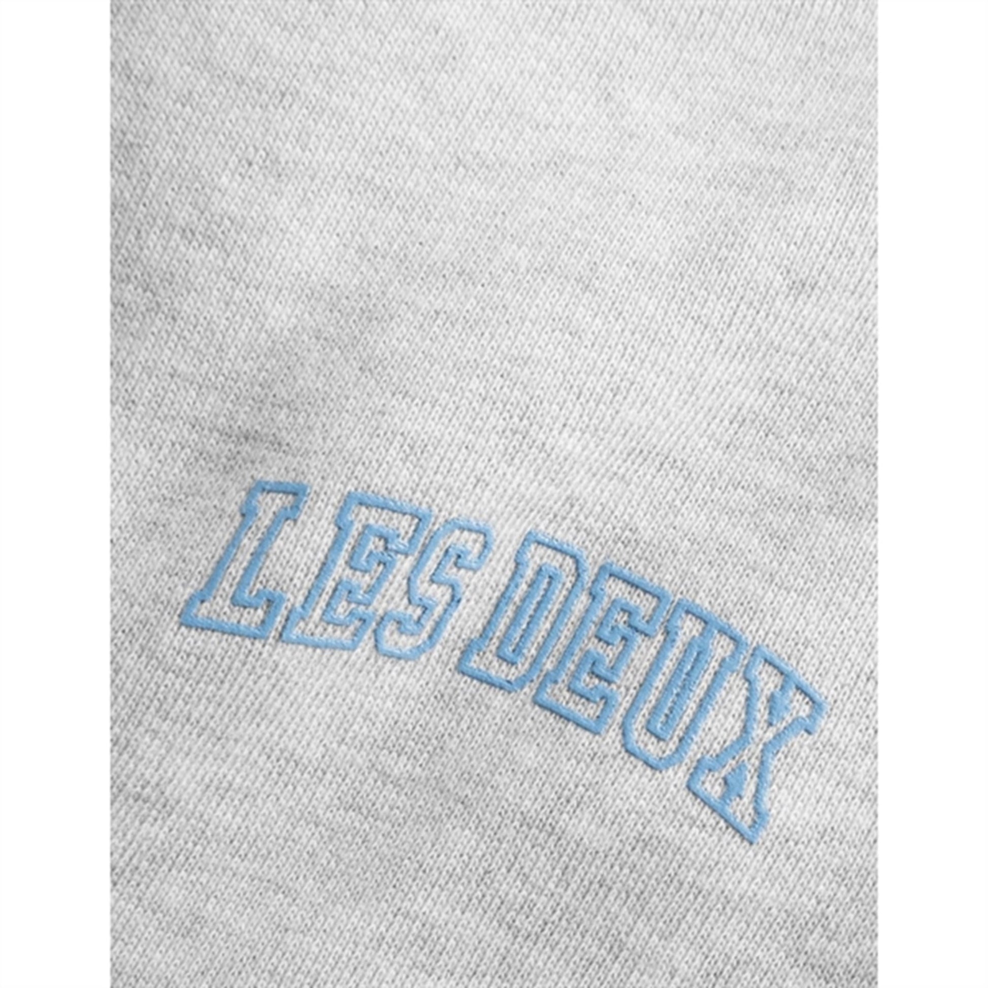 Les Deux Kids Snow Melange/Washed Denim Blue Blake Sweatshorts