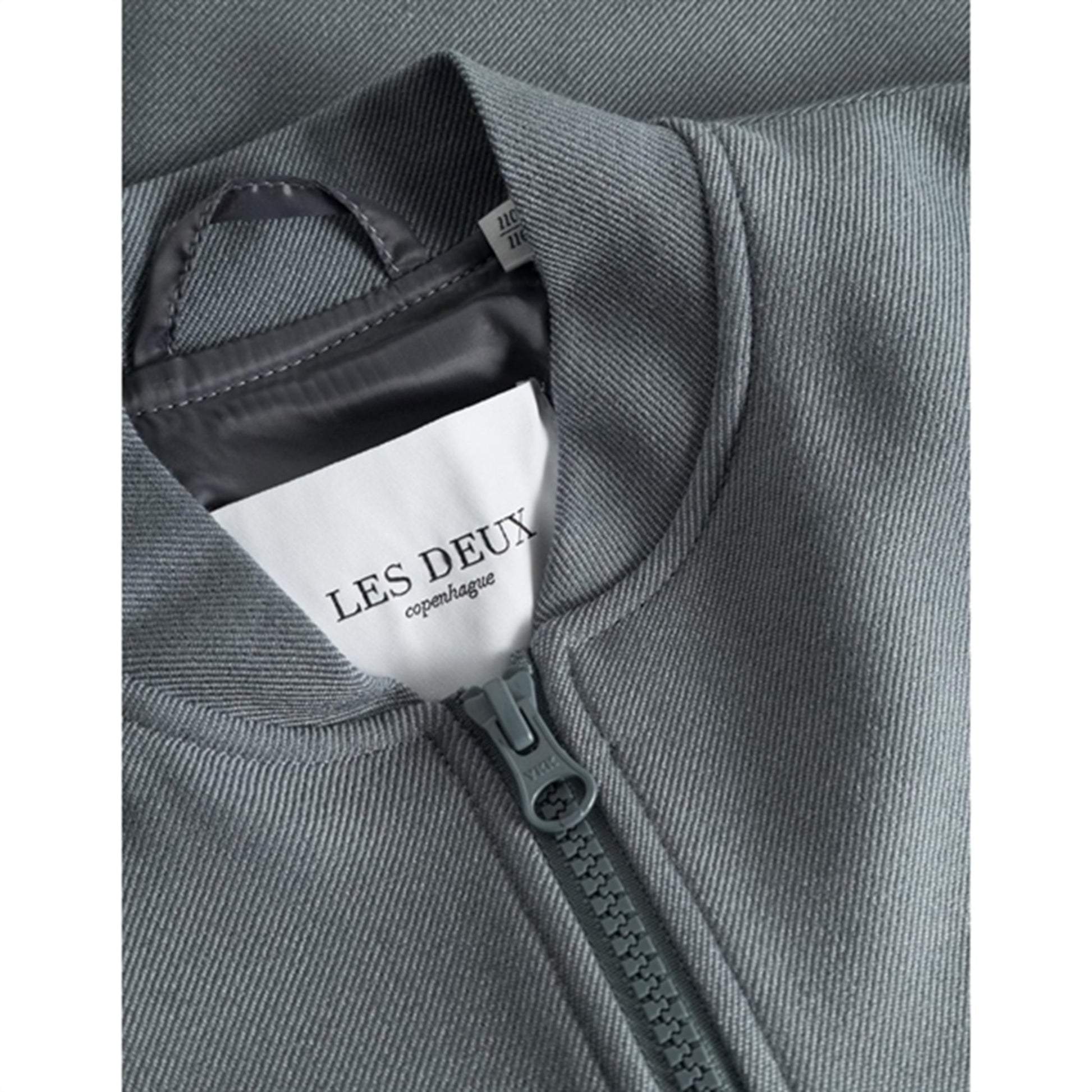 Les Deux Kids Turbulence Blue Melange Como Bomber Jacket 2.0